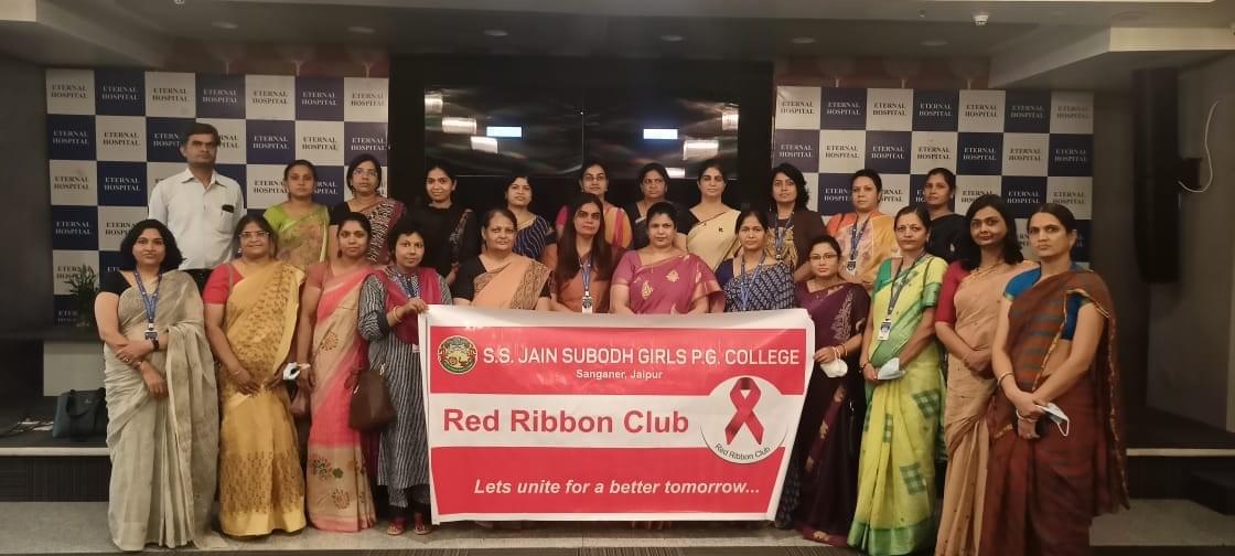 S.S. Jain Subodh Girls P.G. College Jaipur Red Ribbon club photo 3