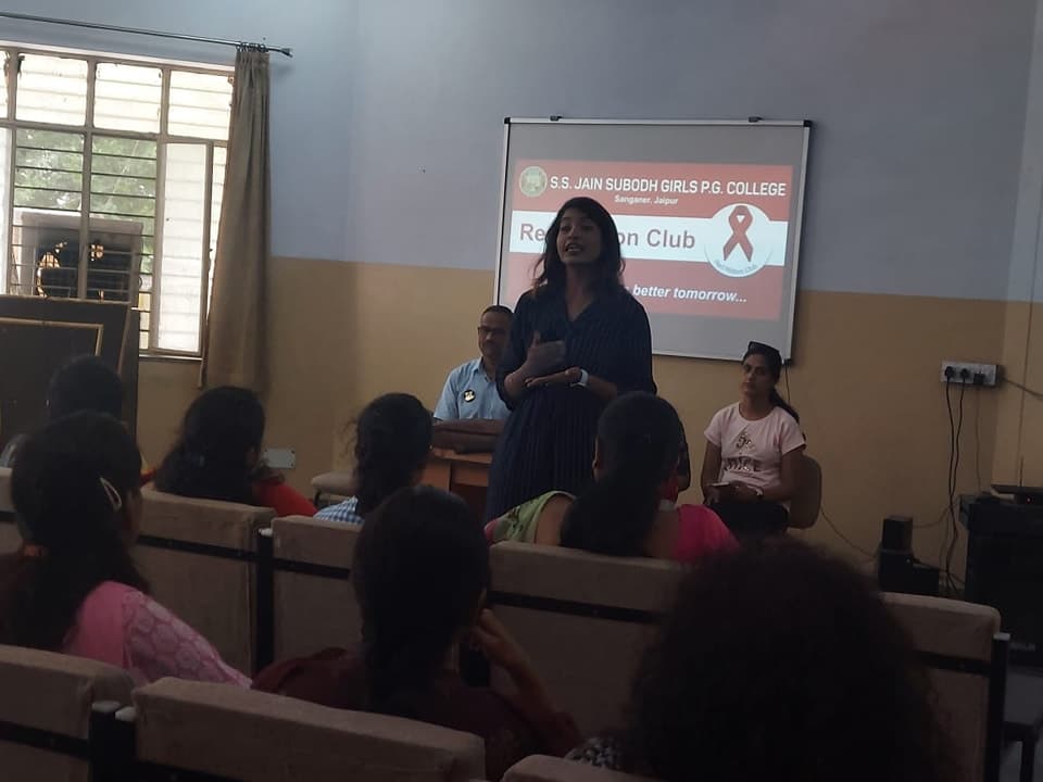S.S. Jain Subodh Girls P.G. College Jaipur Red Ribbon club photo 6
