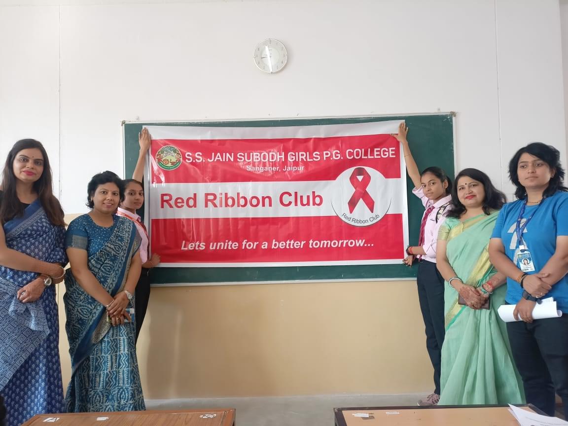 S.S. Jain Subodh Girls P.G. College Jaipur Red Ribbon club photo 9