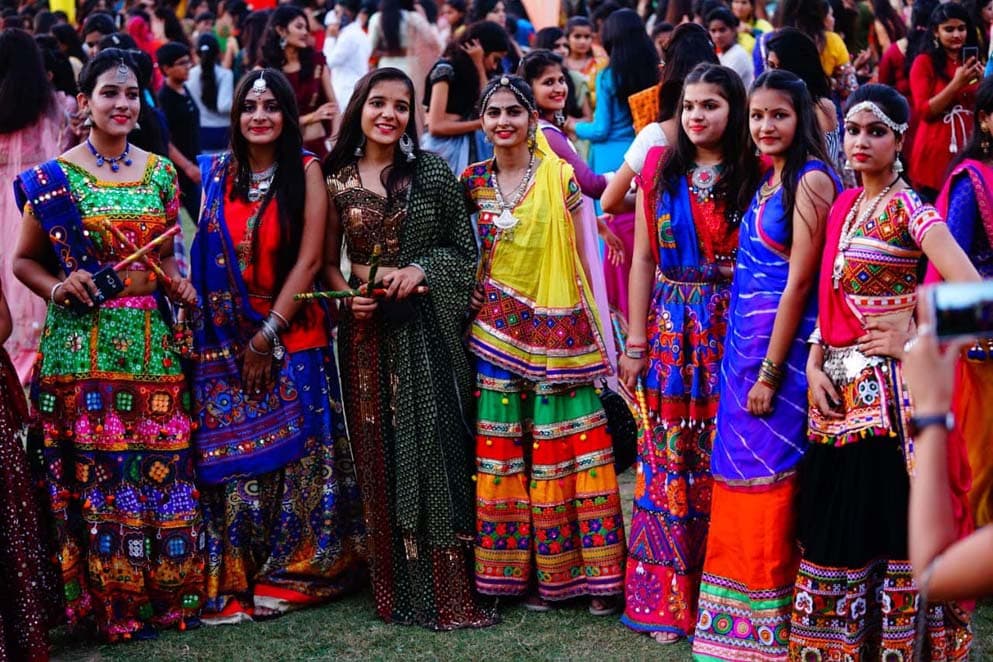 S.S. Jain Subodh Girls P.G. College Jaipur Dandiya photo 3