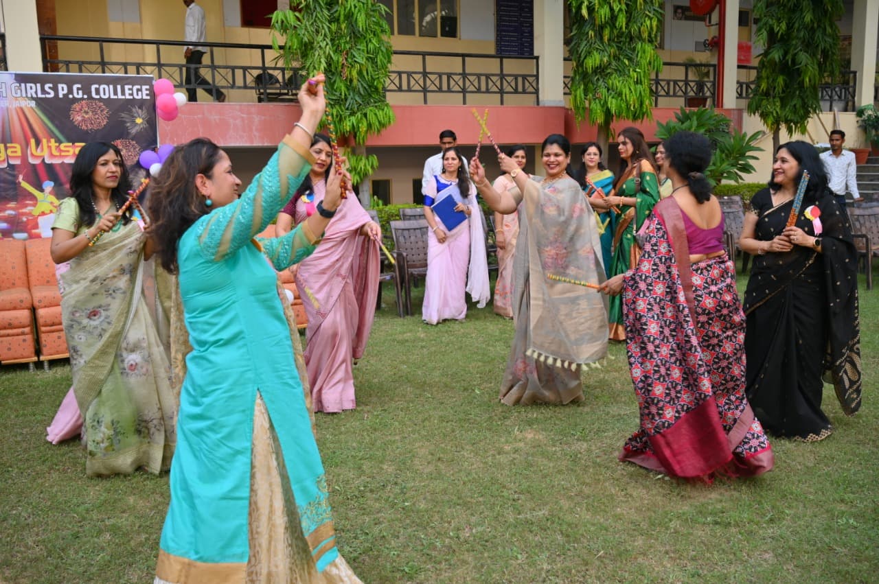S.S. Jain Subodh Girls P.G. College Jaipur Dandiya photo 6