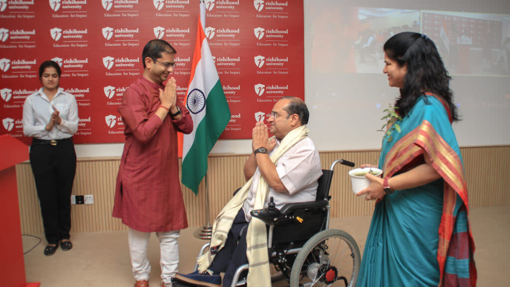 Rishihood University Sonepat Pitch for the purpose – Award ceremony By SoEn photo 1