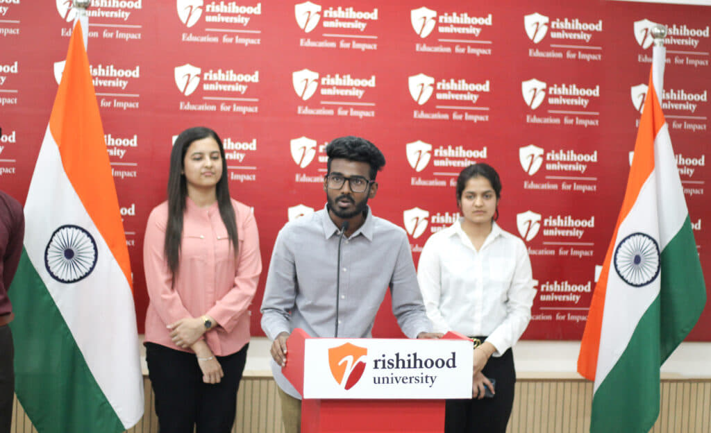 Rishihood University Sonepat Pitch for the purpose – Award ceremony By SoEn photo 7