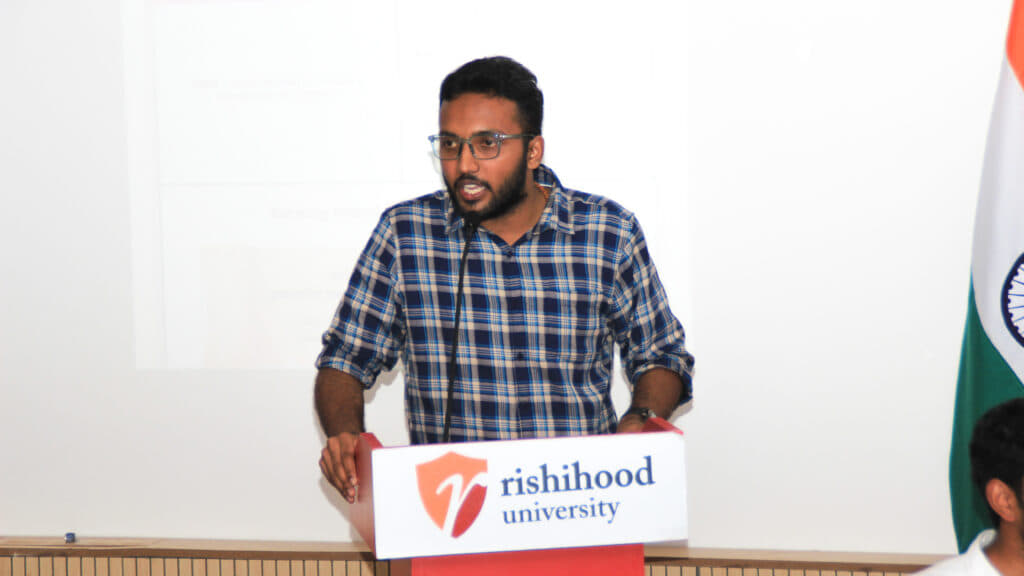 Rishihood University Sonepat Vaad (Debate) Competition photo 1