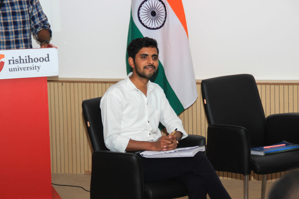 Rishihood University Sonepat Vaad (Debate) Competition photo 2