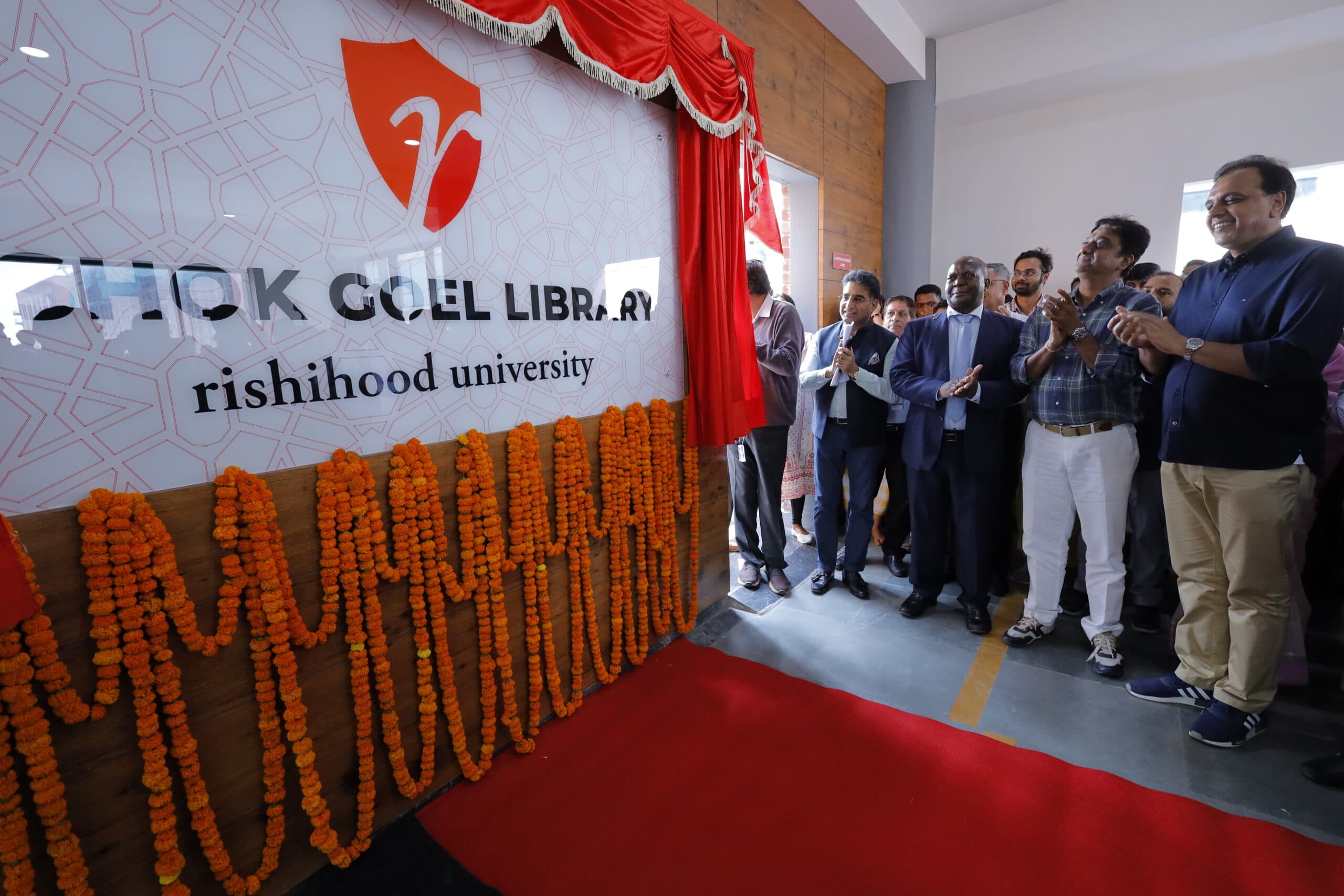 Rishihood University Sonepat Ashok Goel Library Inauguration photo 9