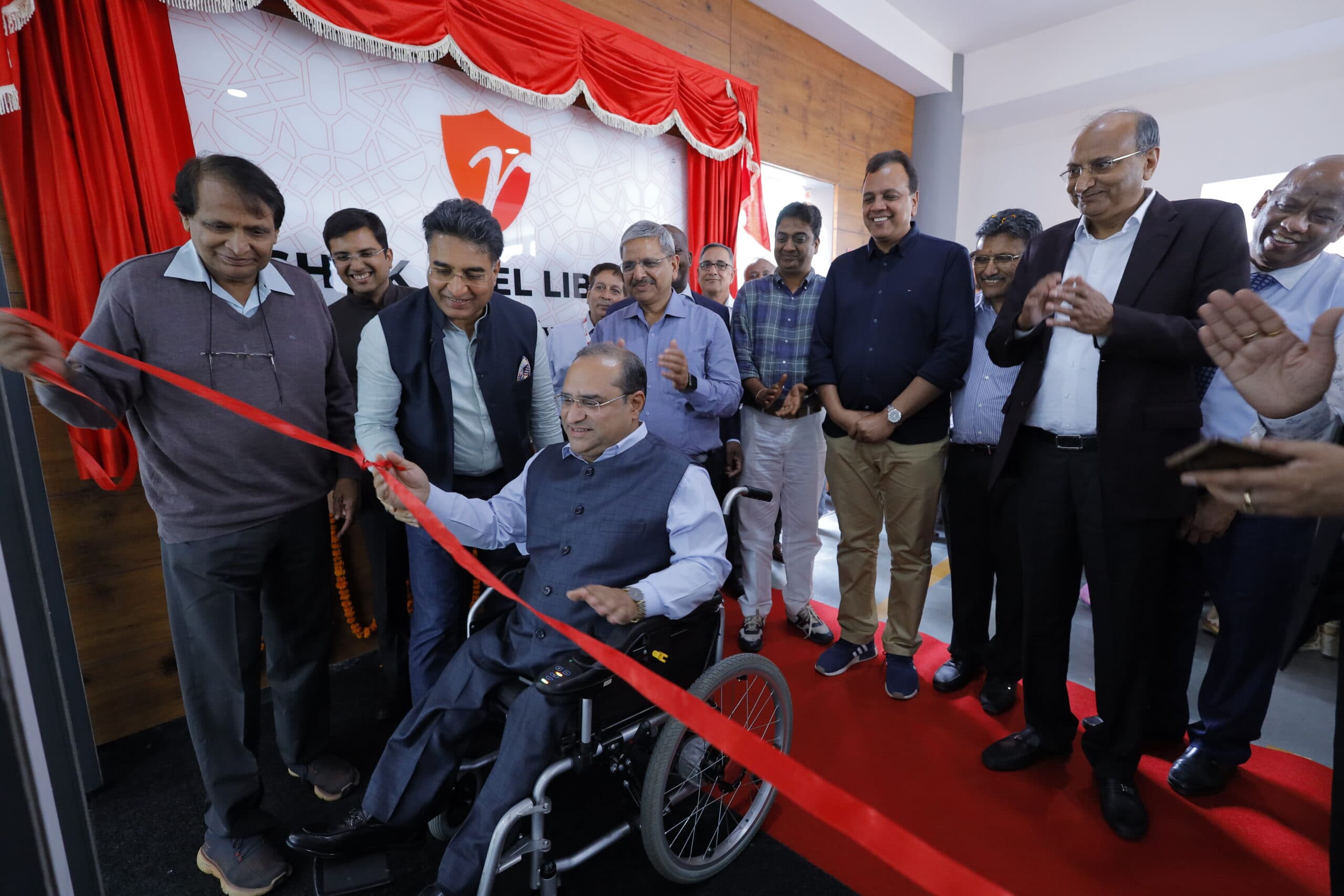 Rishihood University Sonepat Ashok Goel Library Inauguration photo 12