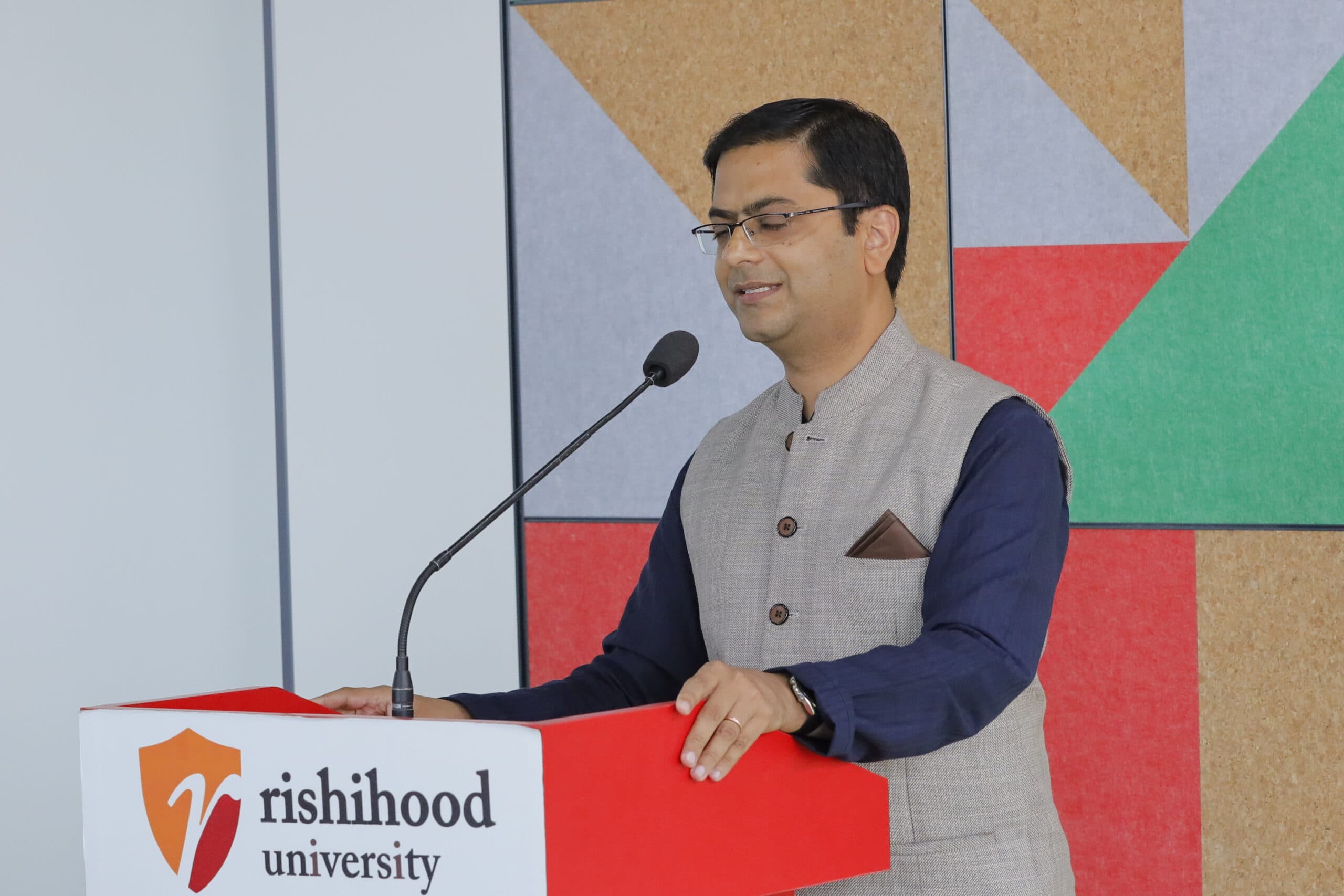 Rishihood University Sonepat Ashok Goel Library Inauguration photo 19