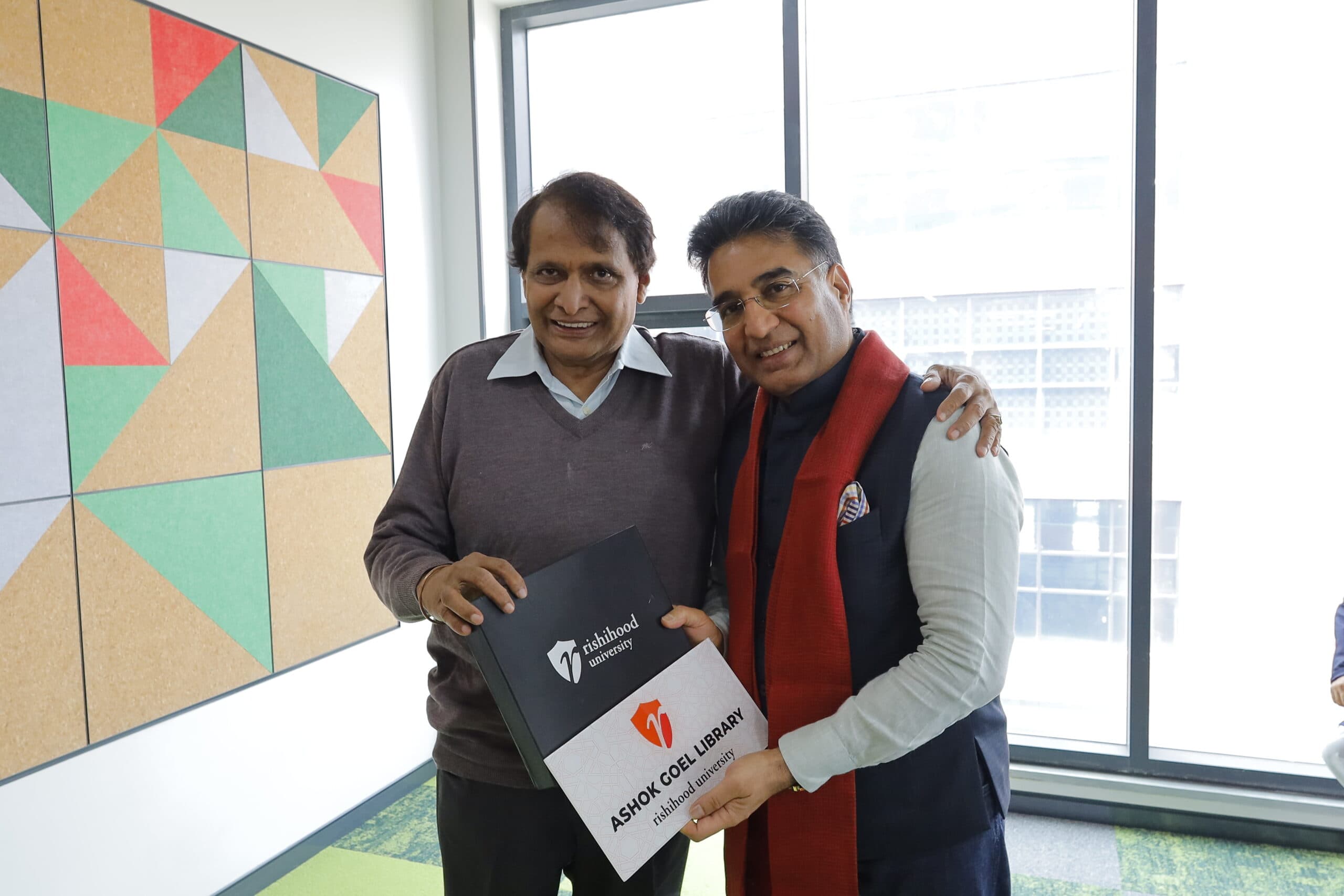 Rishihood University Sonepat Ashok Goel Library Inauguration photo 21