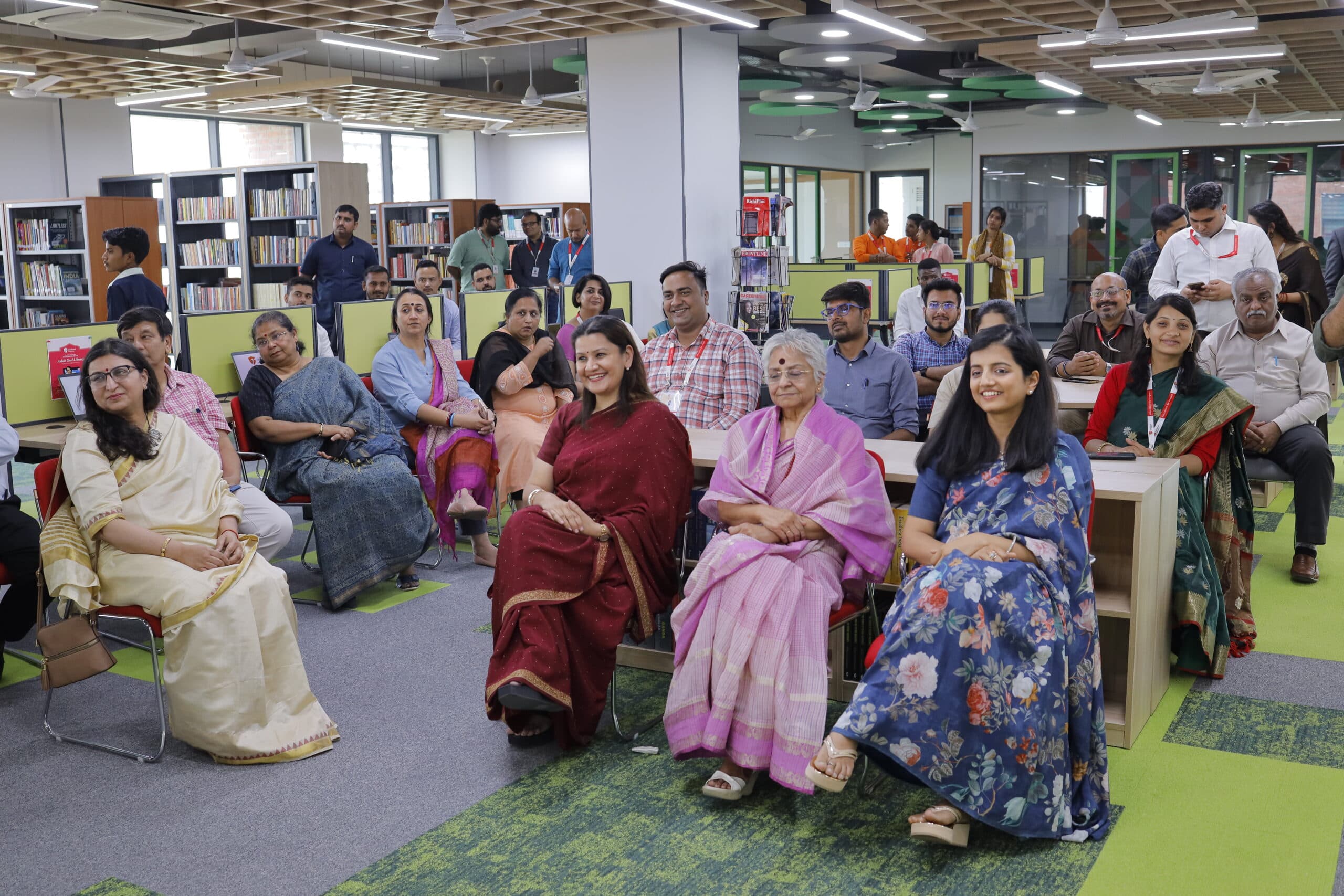 Rishihood University Sonepat Ashok Goel Library Inauguration photo 28