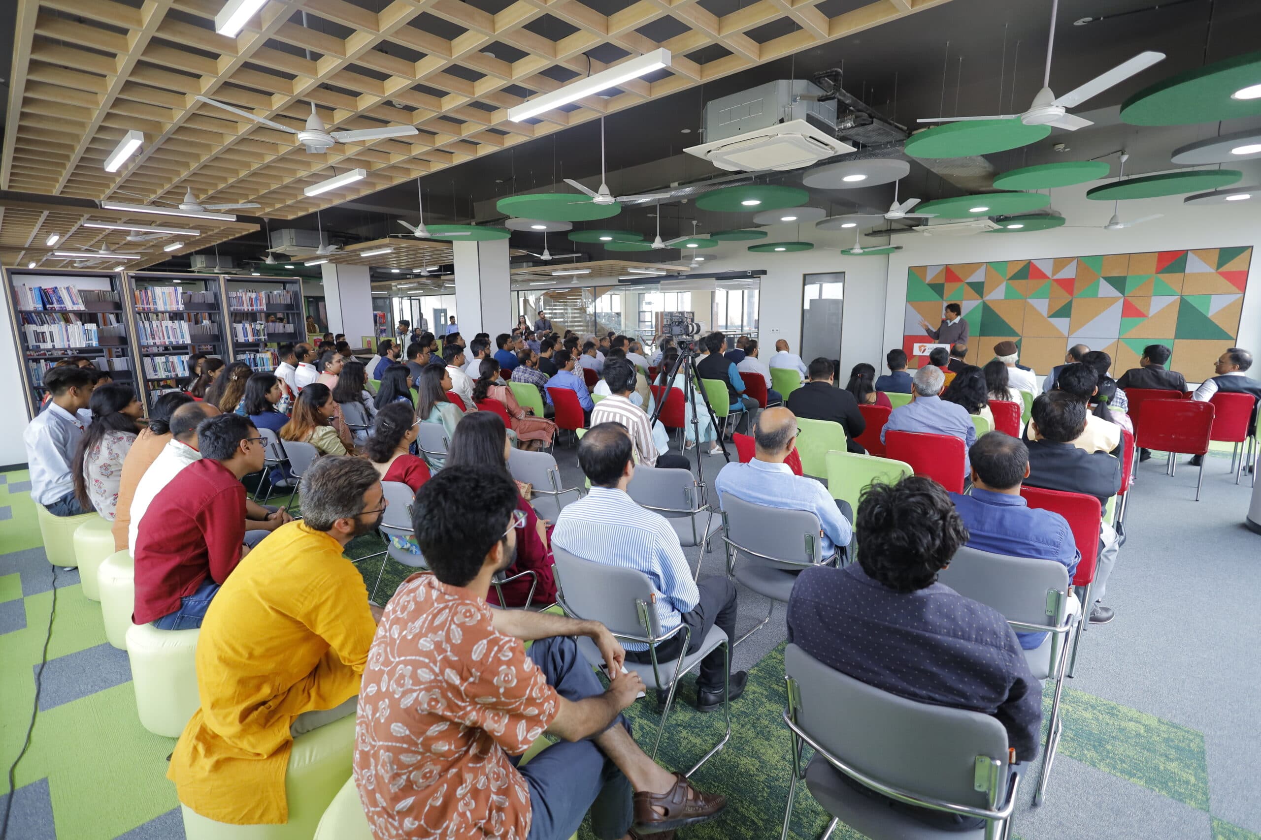 Rishihood University Sonepat Ashok Goel Library Inauguration photo 30