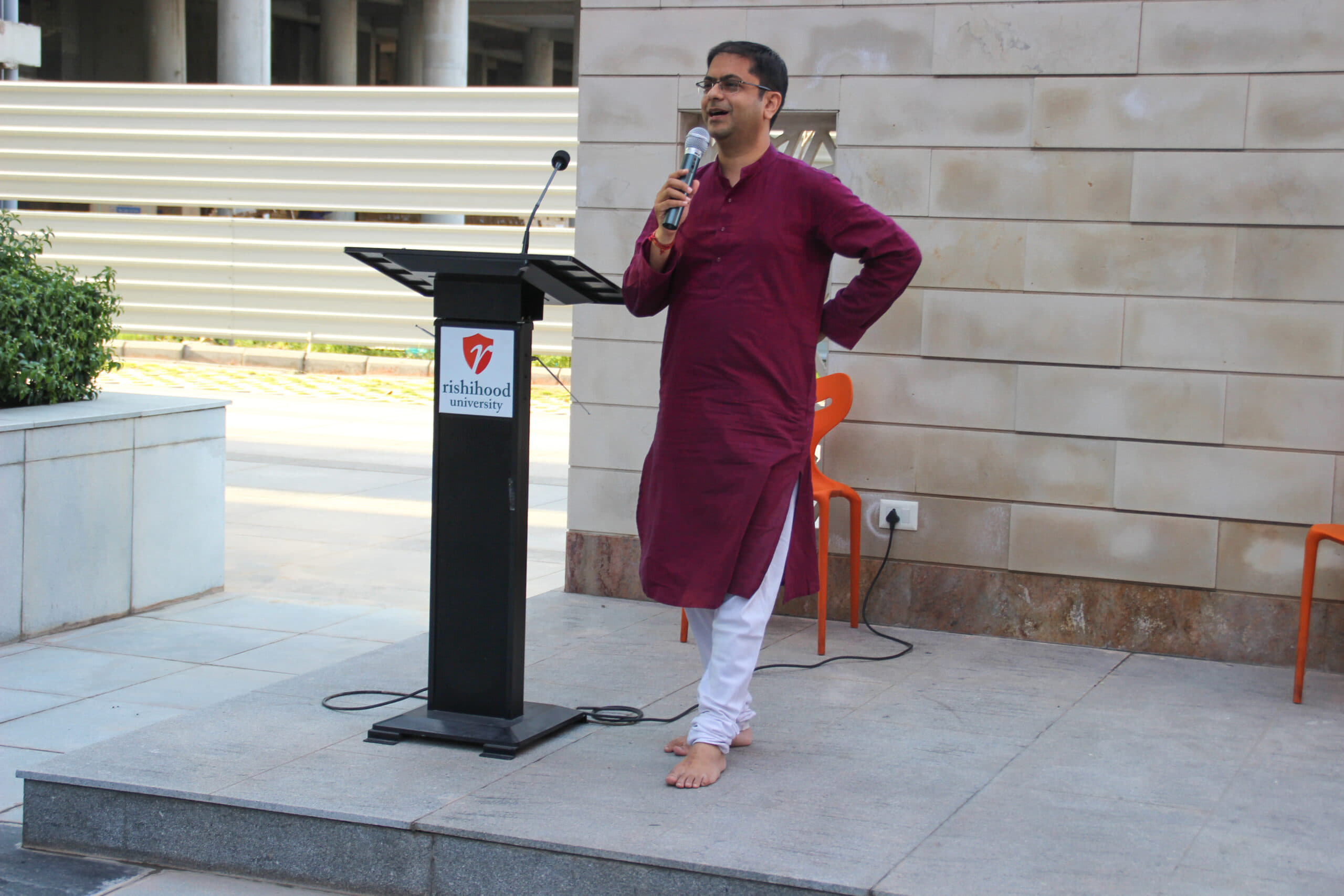 Rishihood University Sonepat Hanuman Janmotsav and Sahayak Diwas photo 12