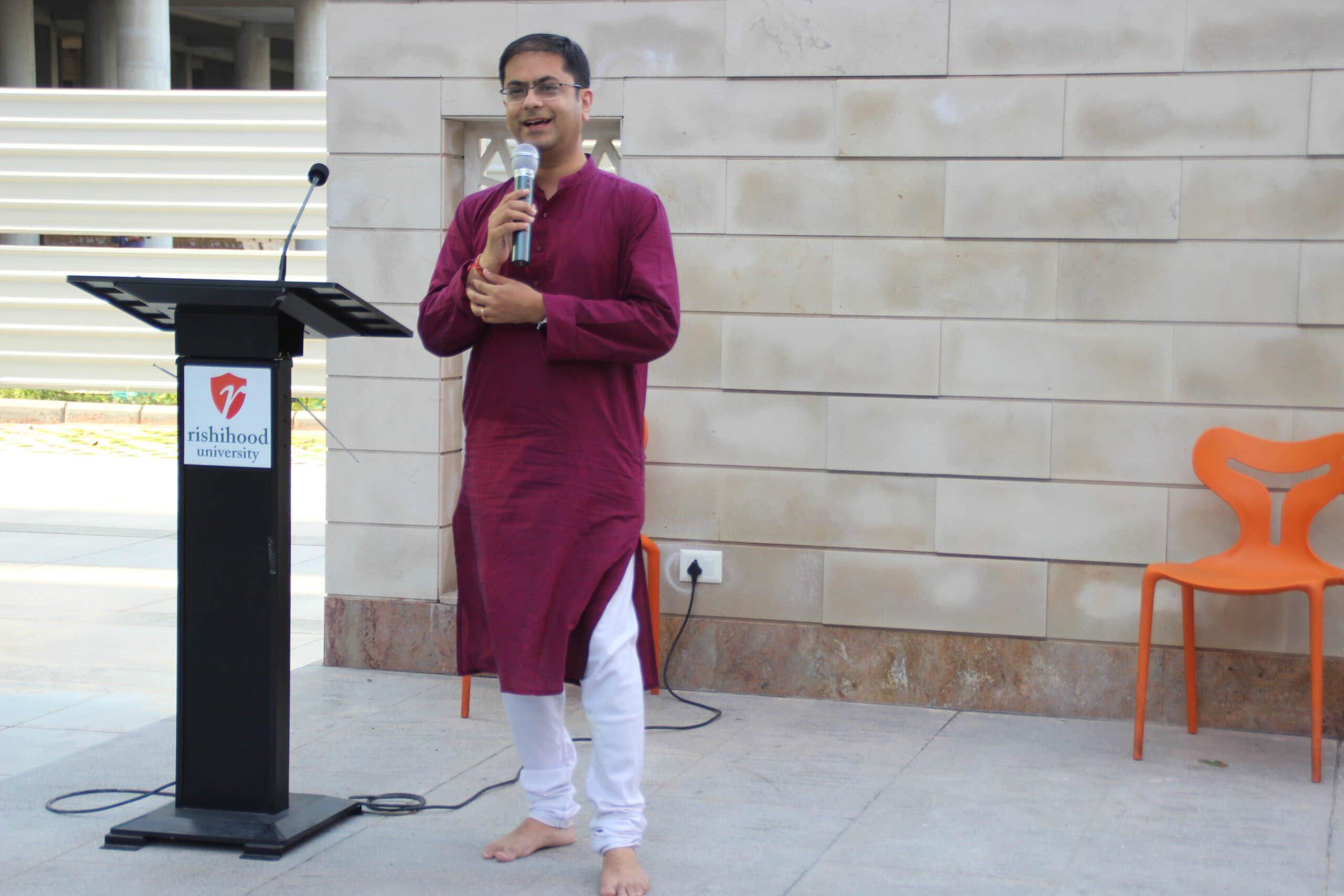 Rishihood University Sonepat Hanuman Janmotsav and Sahayak Diwas photo 14