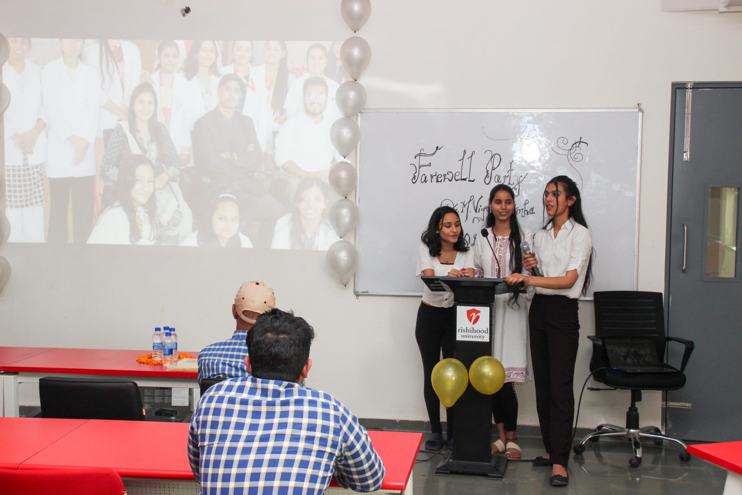 Rishihood University Sonepat Farewell Dr. Vijya Simba photo 8