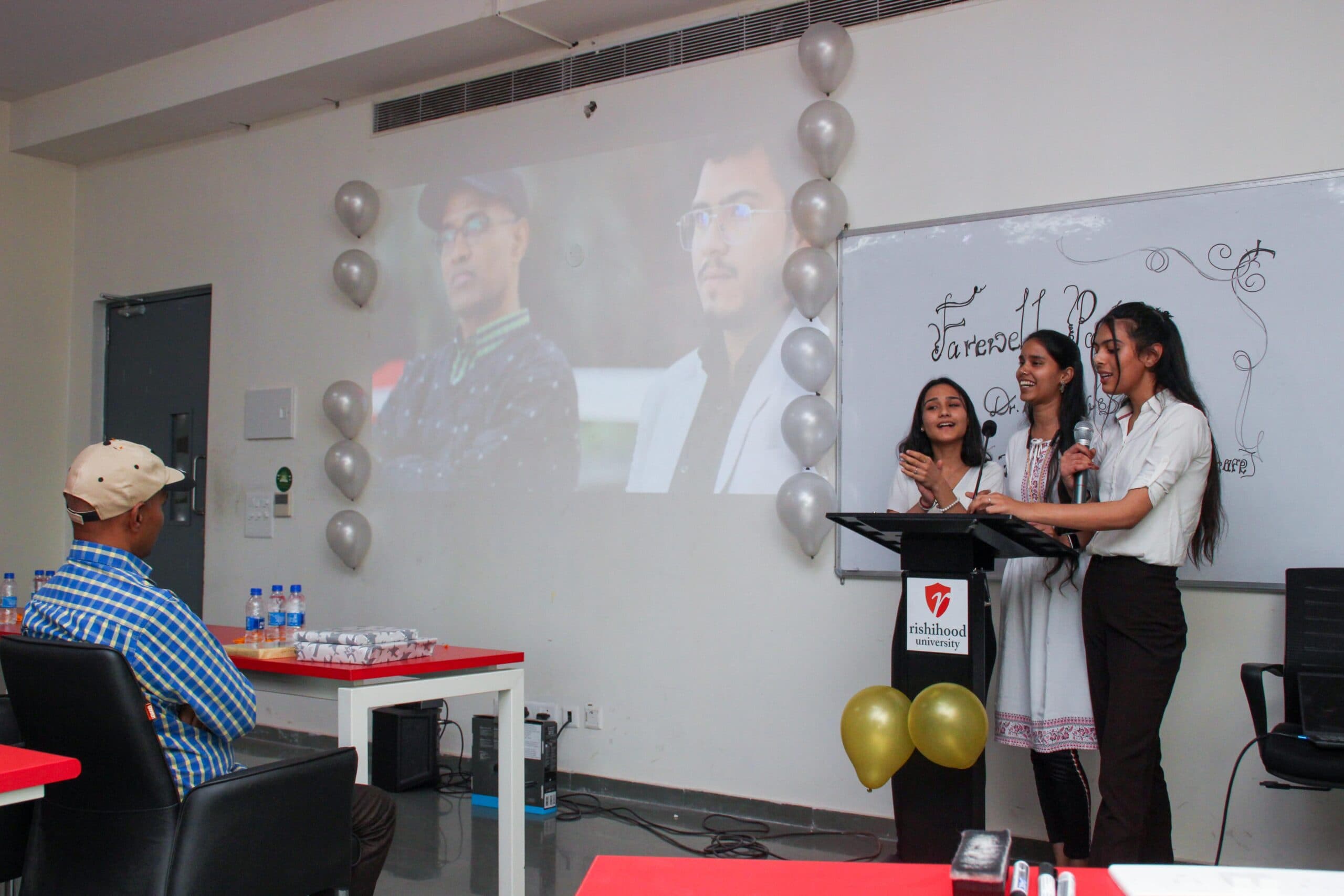 Rishihood University Sonepat Farewell Dr. Vijya Simba photo 9