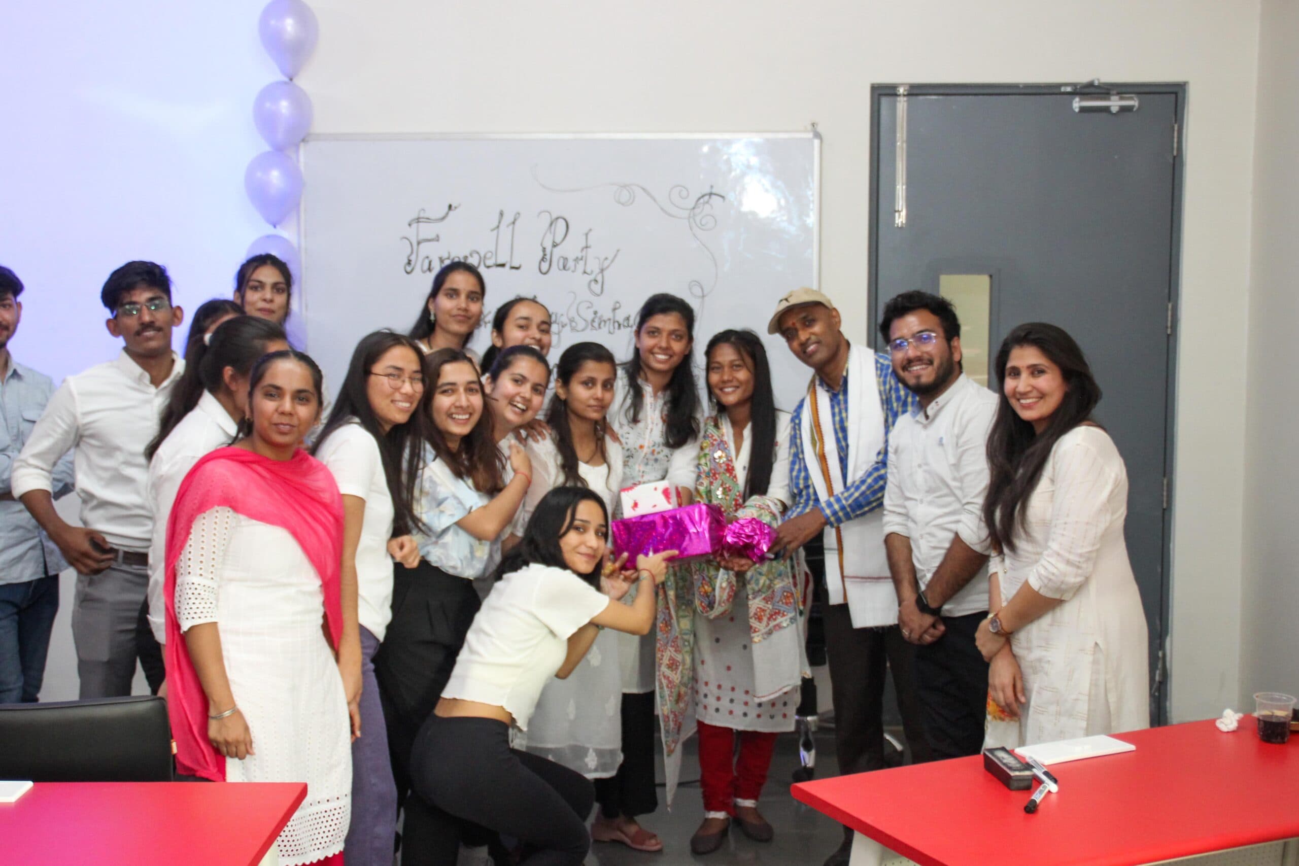 Rishihood University Sonepat Farewell Dr. Vijya Simba photo 19