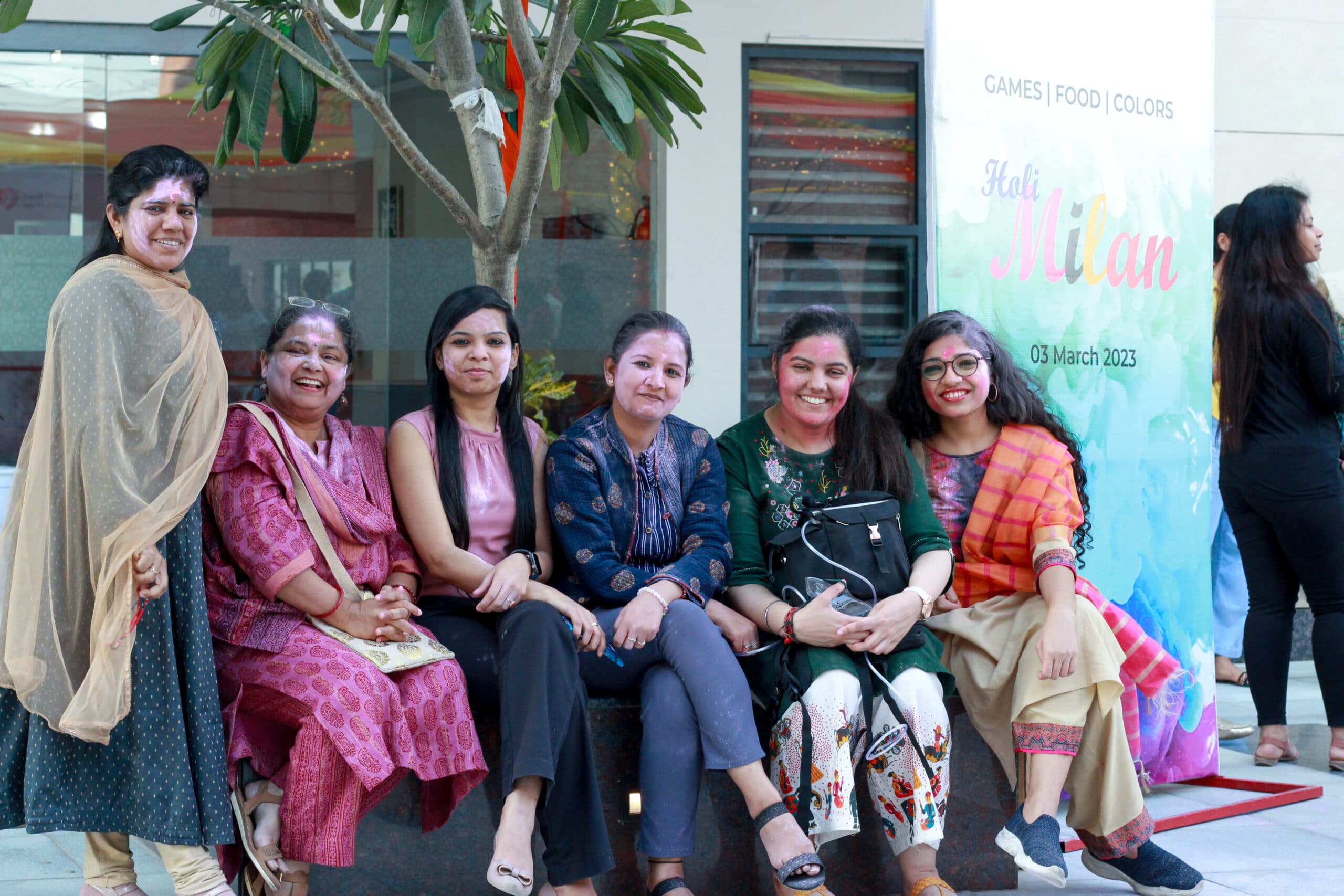 Rishihood University Sonepat Holi Milan photo 2