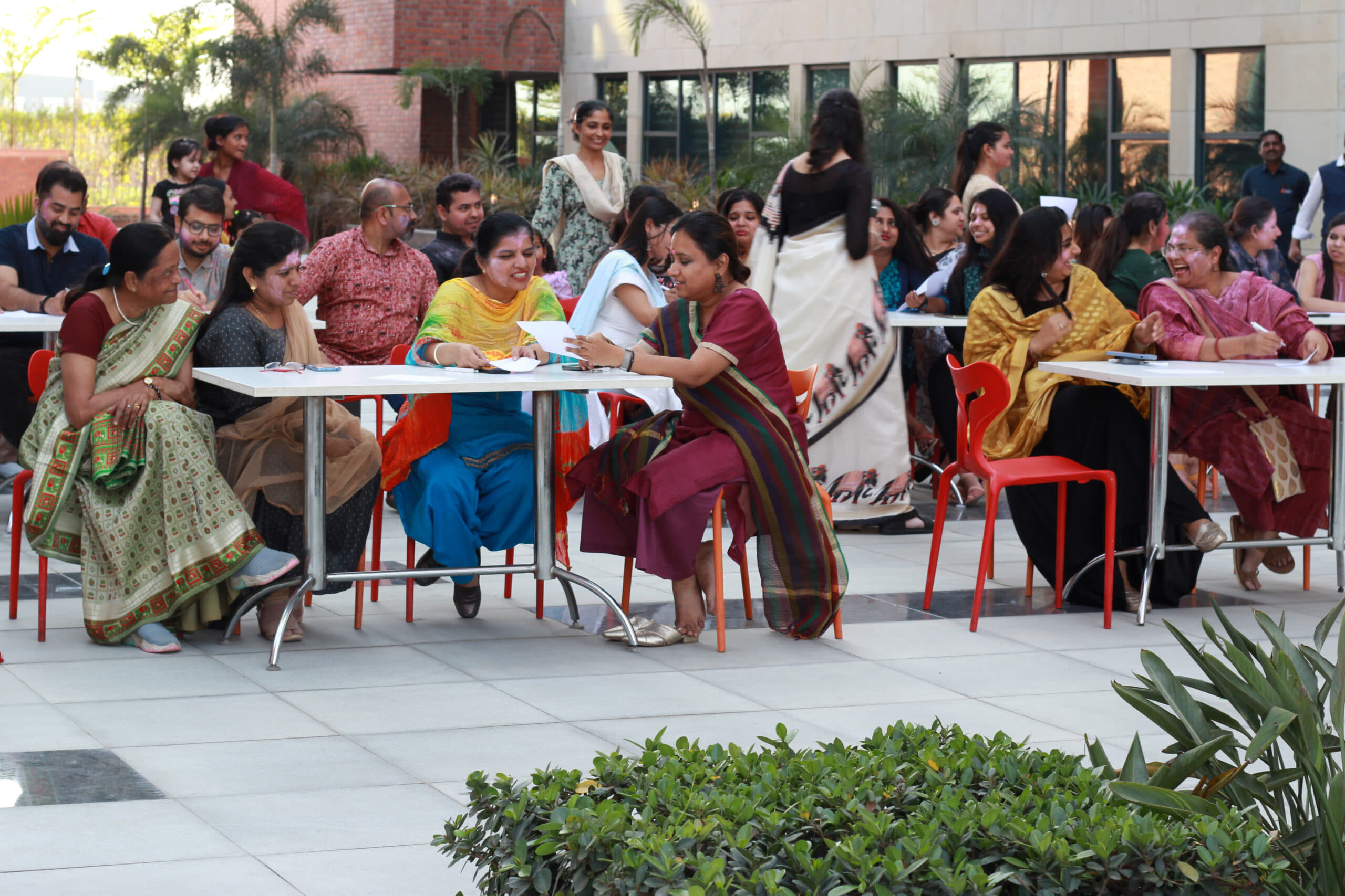 Rishihood University Sonepat Holi Milan photo 11