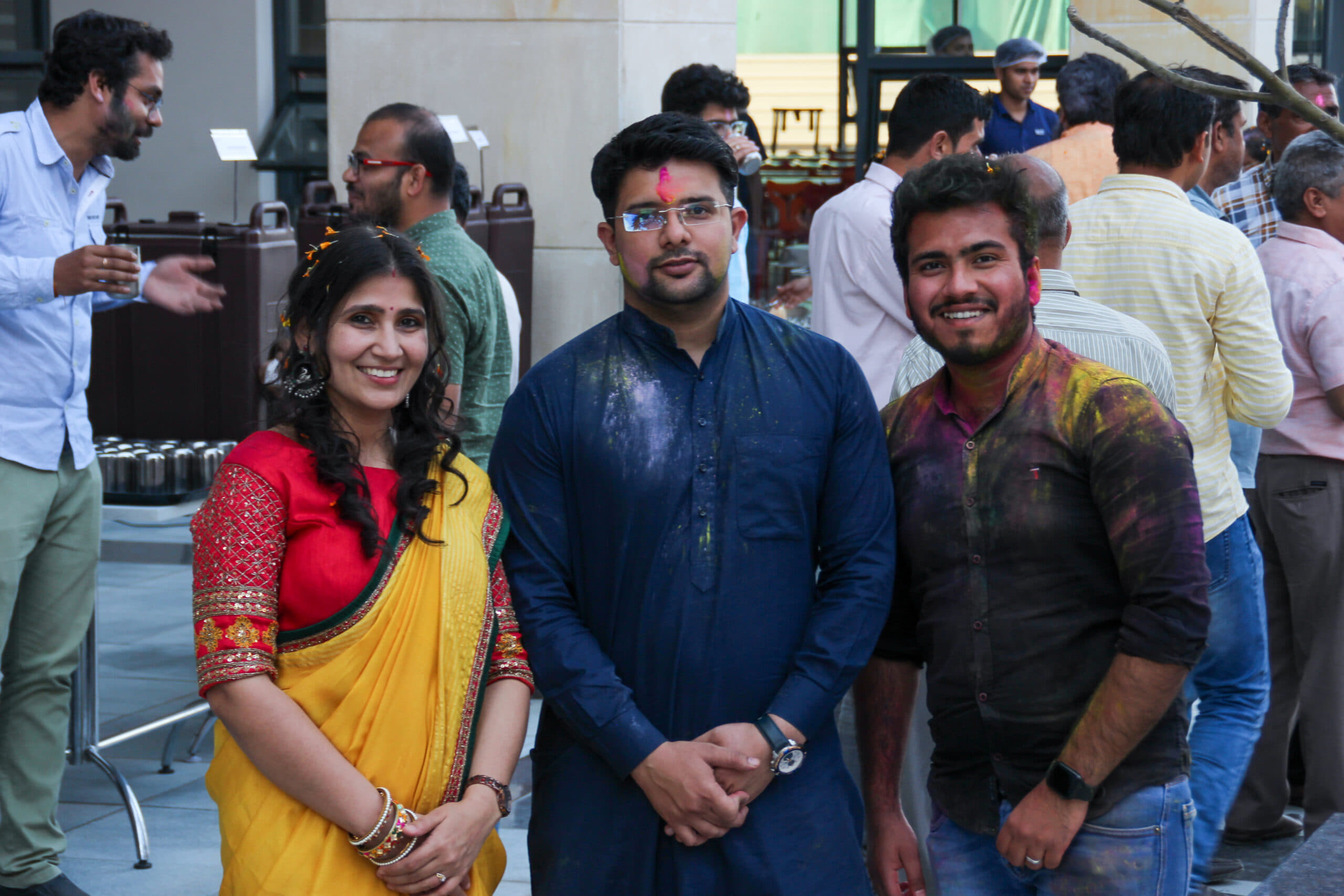 Rishihood University Sonepat Holi Milan photo 20