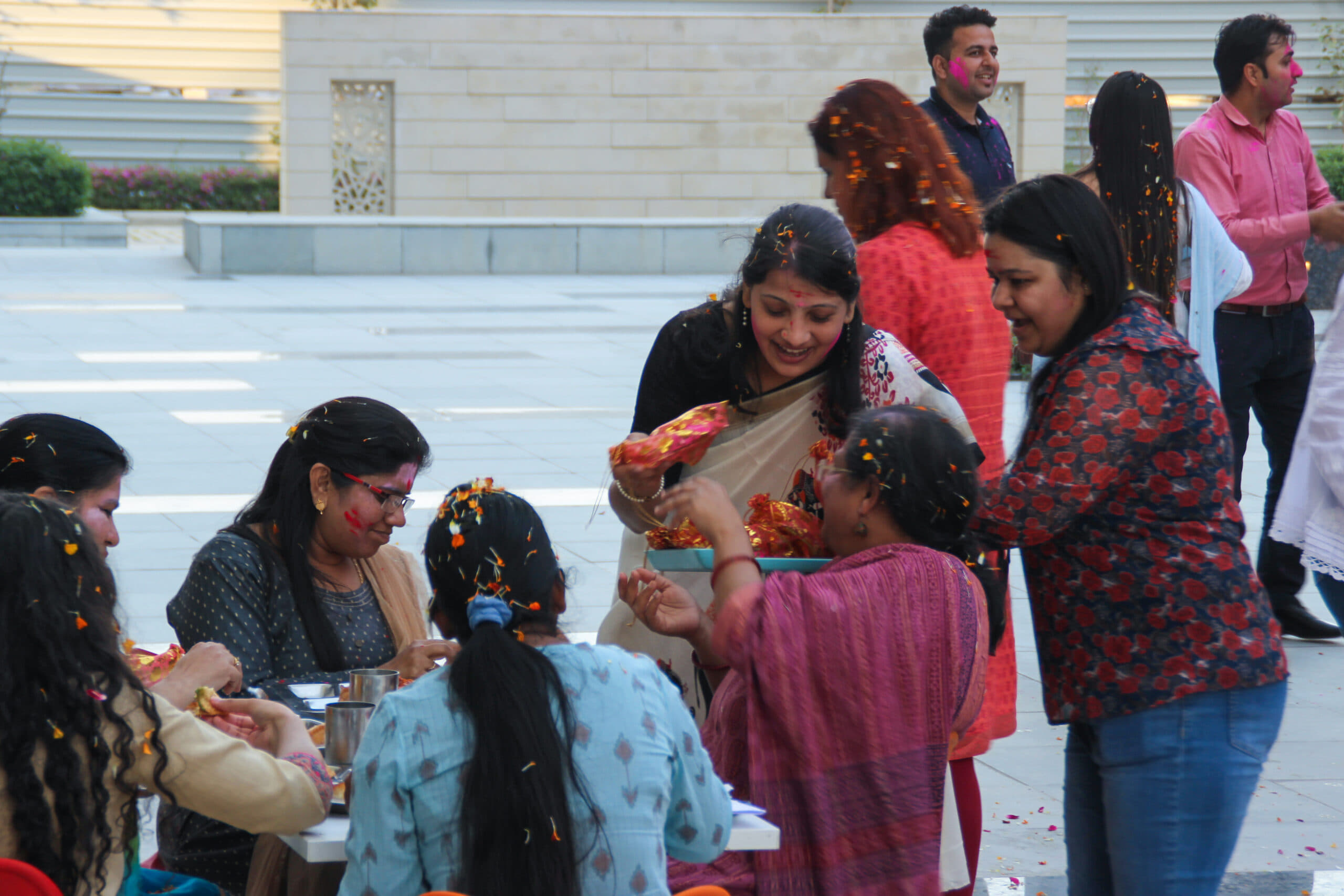 Rishihood University Sonepat Holi Milan photo 23