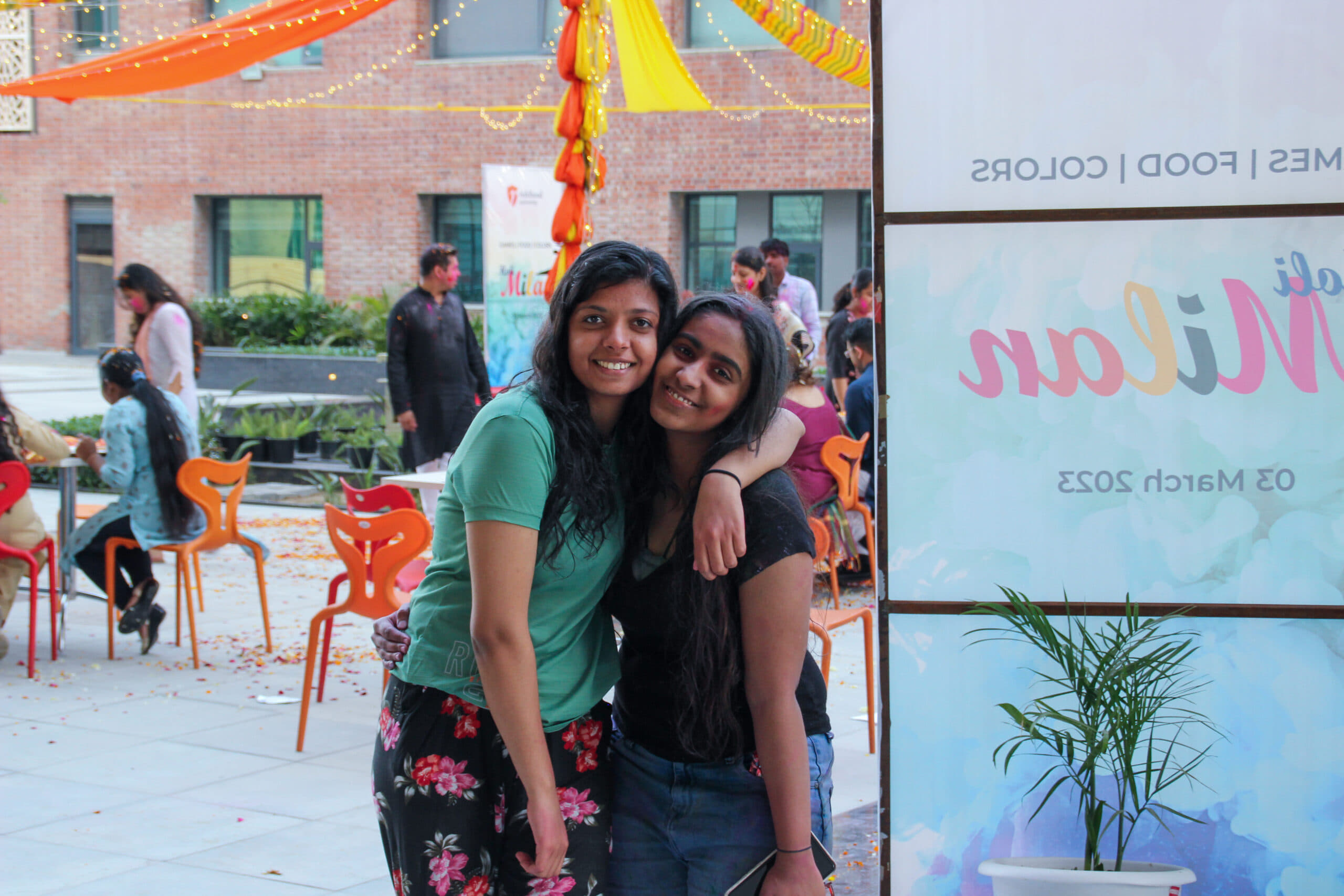 Rishihood University Sonepat Holi Milan photo 24