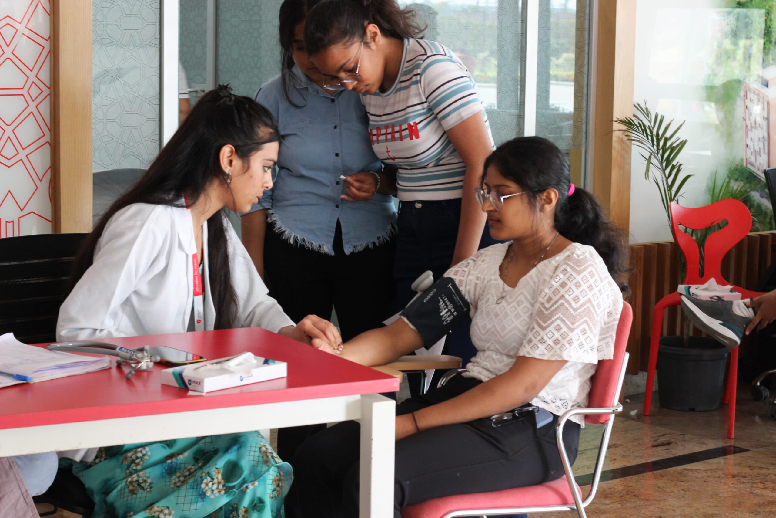 Rishihood University Sonepat Health Camp Check-up by SoHe photo 5