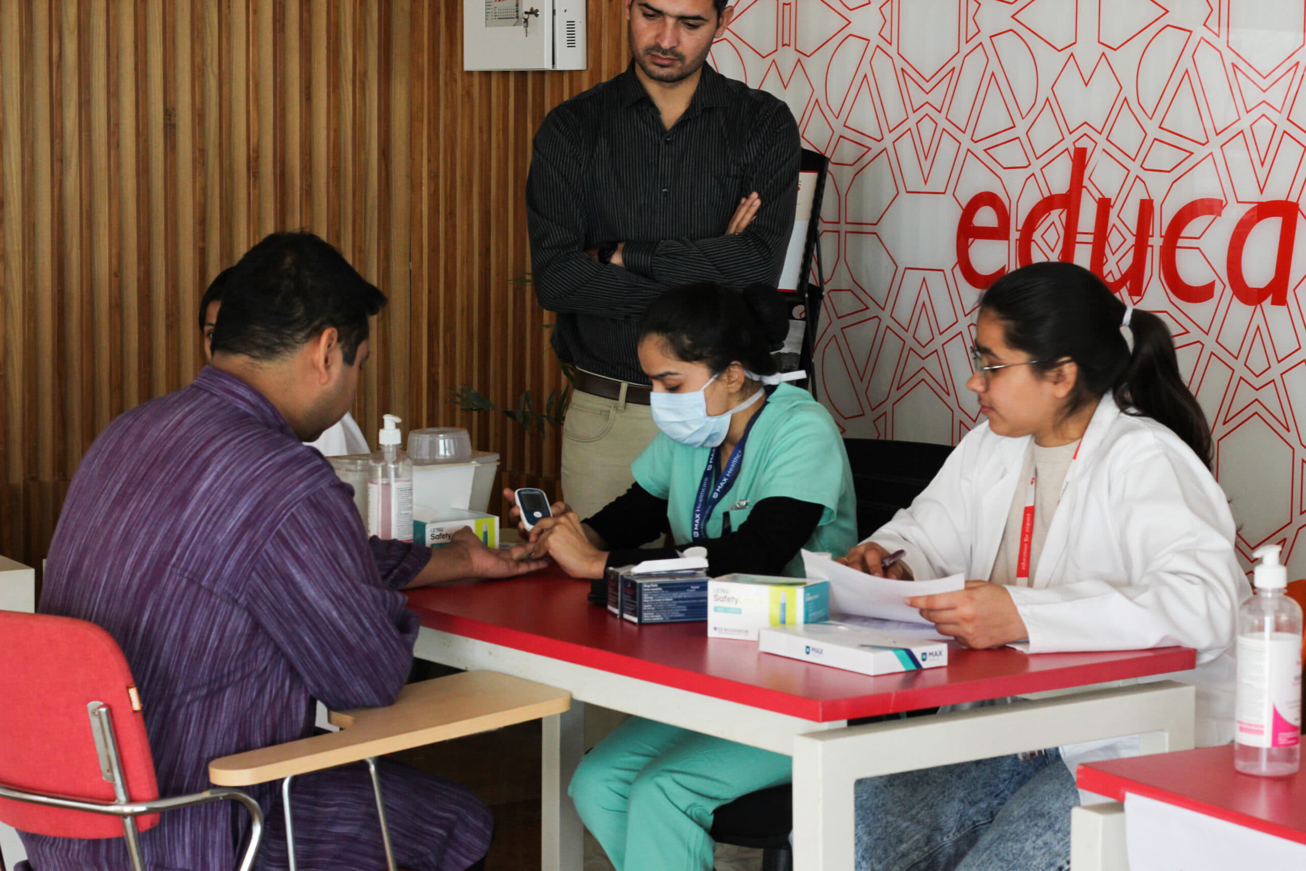 Rishihood University Sonepat Health Camp Check-up by SoHe photo 6