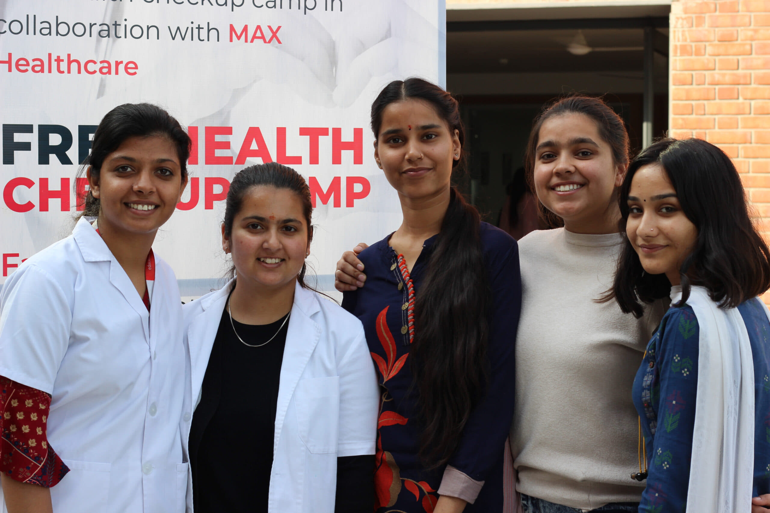 Rishihood University Sonepat Health Camp Check-up by SoHe photo 14