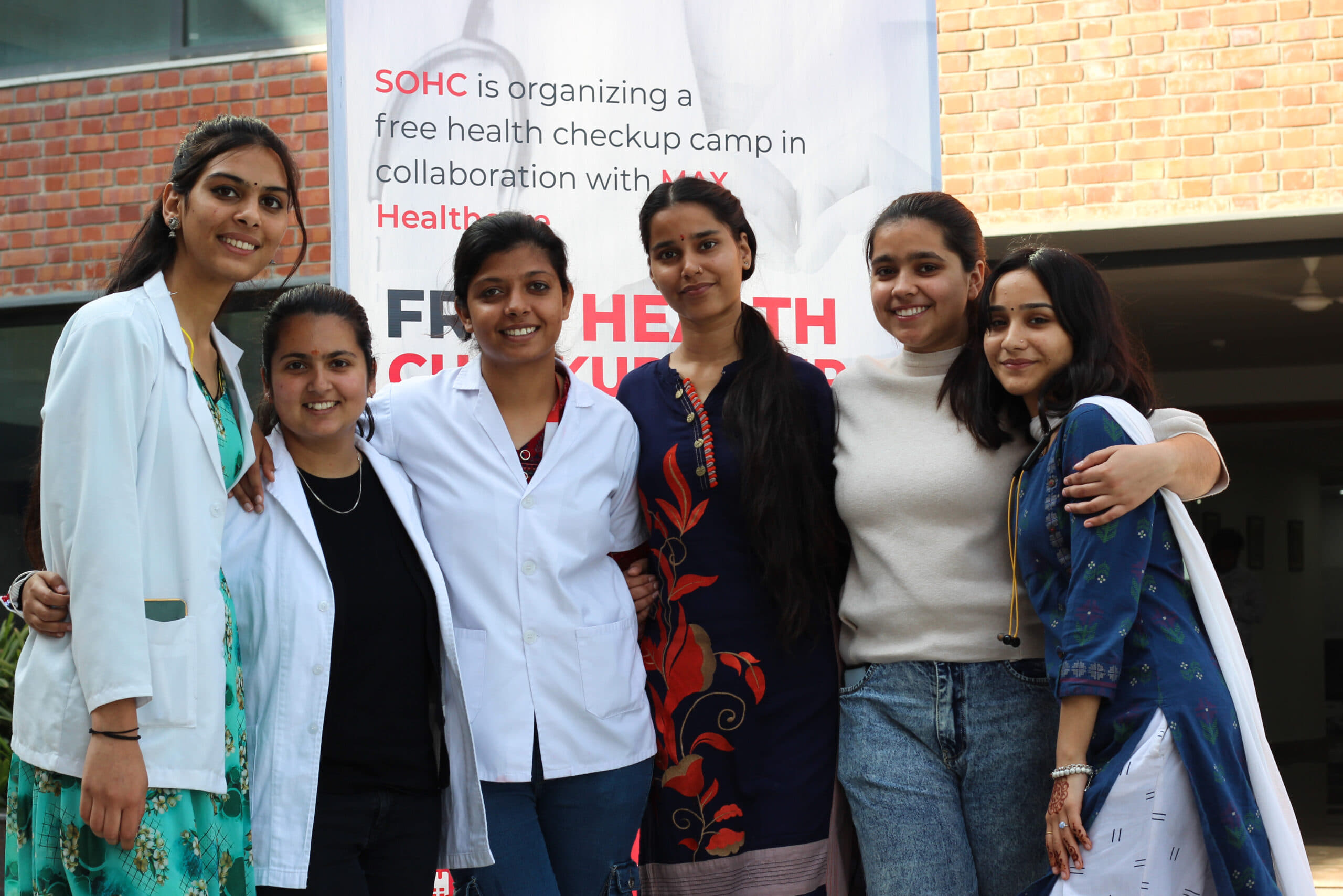 Rishihood University Sonepat Health Camp Check-up by SoHe photo 15