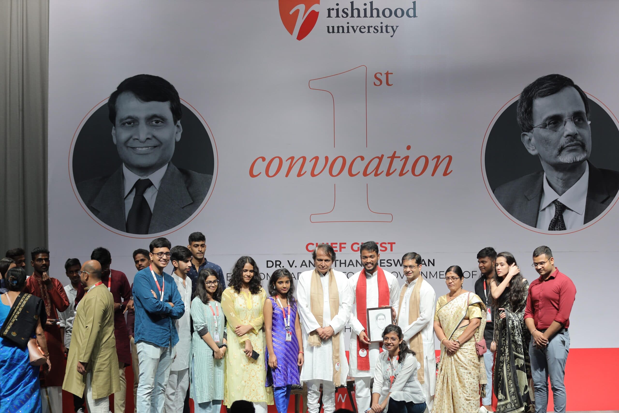 Rishihood University Sonepat First convocation Ceremony photo 3