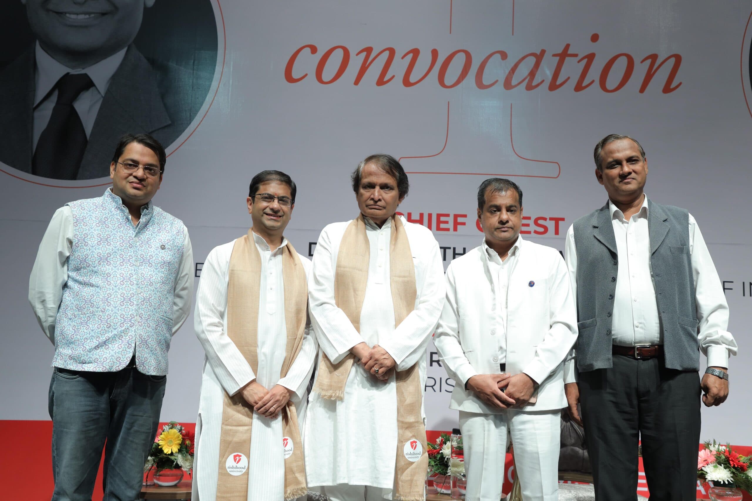Rishihood University Sonepat First convocation Ceremony photo 12