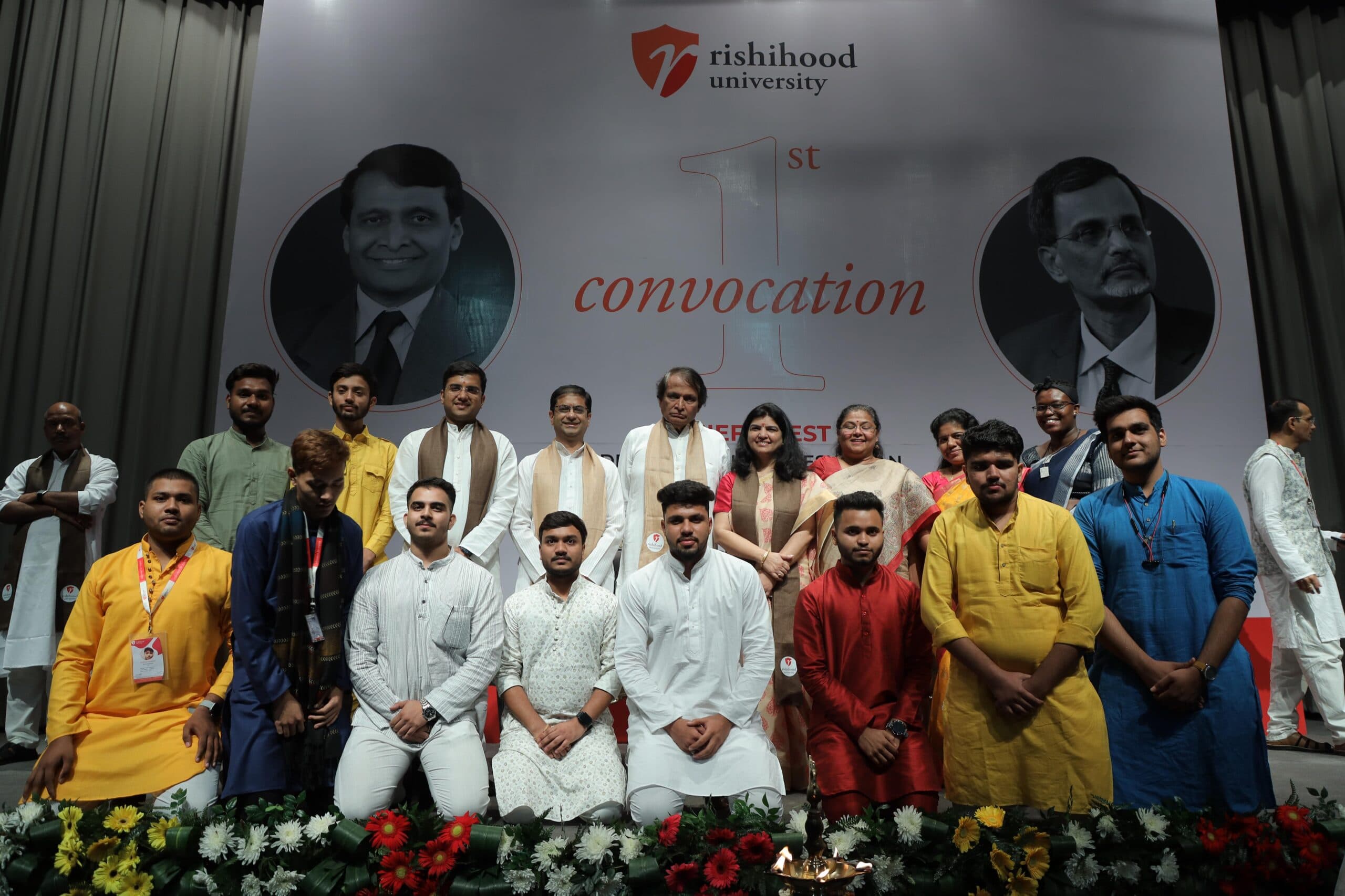 Rishihood University Sonepat First convocation Ceremony photo 13