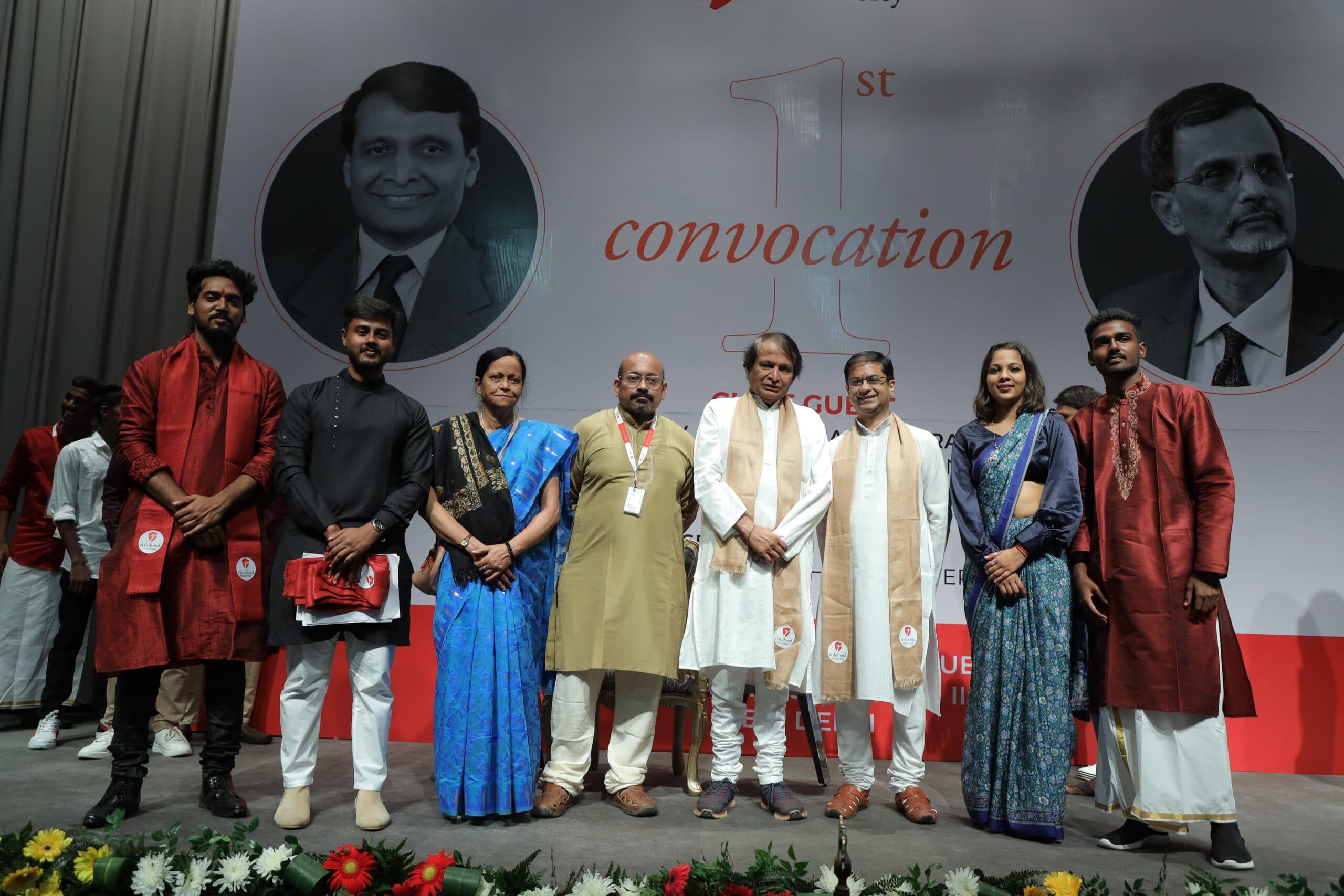 Rishihood University Sonepat First convocation Ceremony photo 16