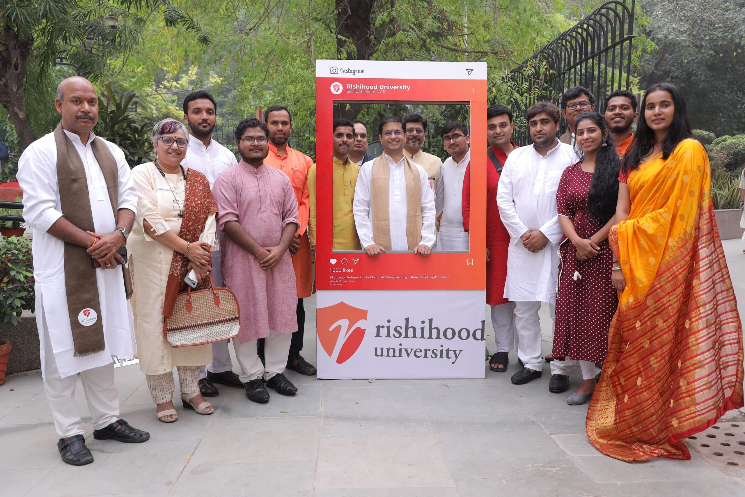 Rishihood University Sonepat First convocation Ceremony photo 17