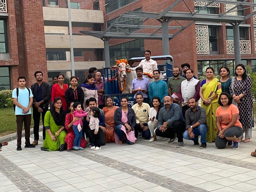 Rishihood University Sonepat Gopashtami Pujan photo 2