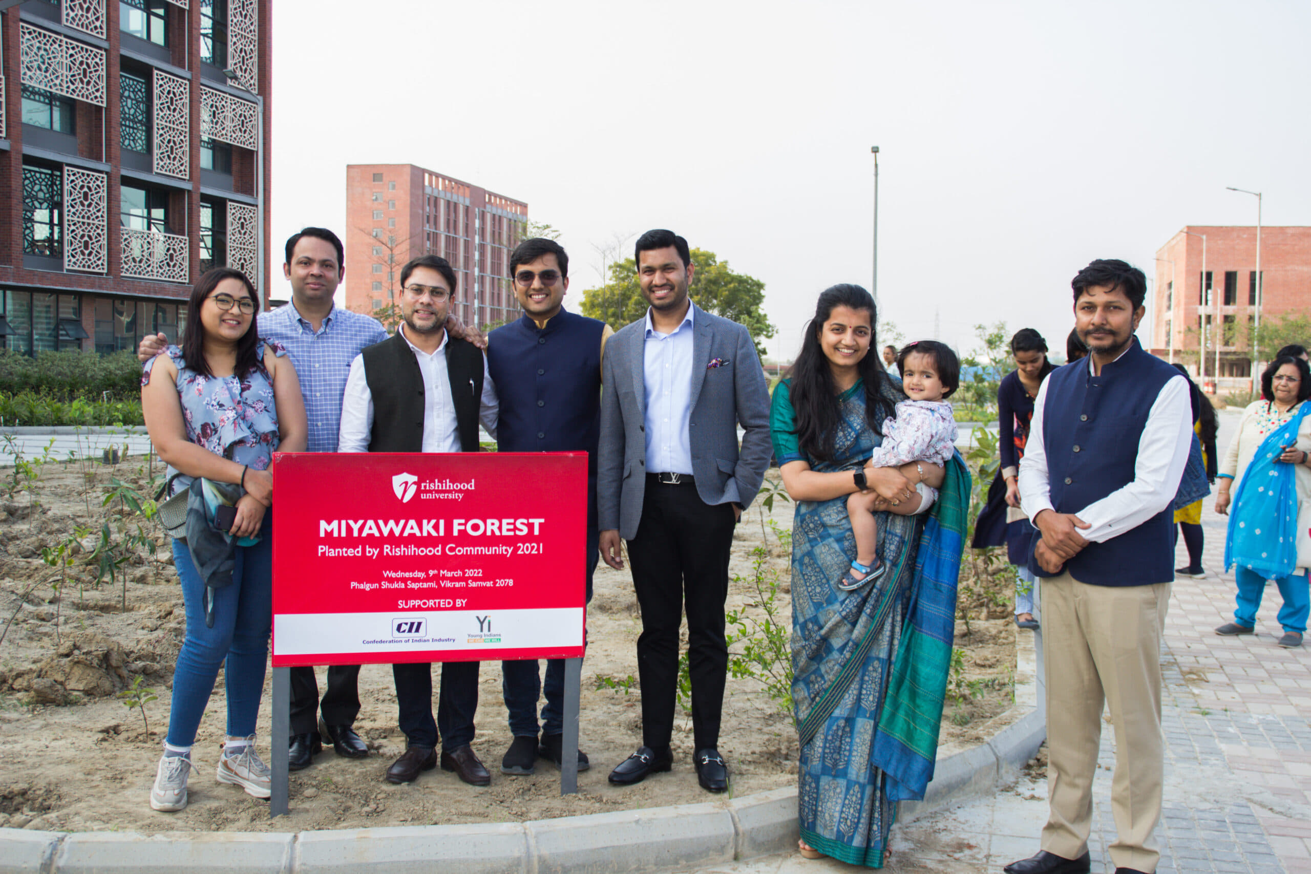 Rishihood University Sonepat Miyawaki Forest photo 12