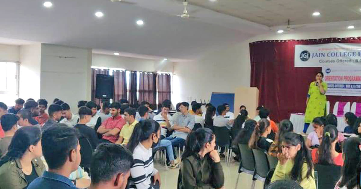 Jain College Hubli CMS-Orientaion by Mr Ramani Venkat photo 4