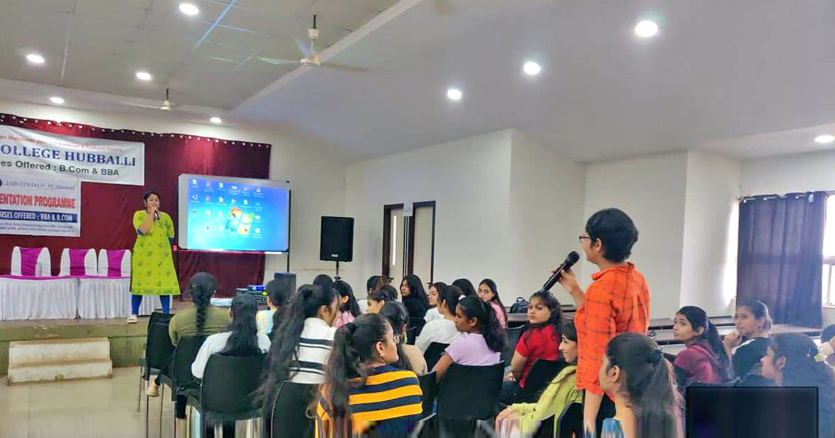 Jain College Hubli CMS-Orientaion by Mr Ramani Venkat photo 5