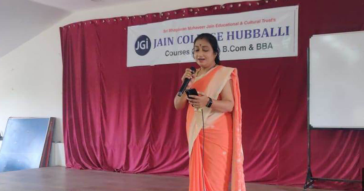 Jain College Hubli Hindi Diwas photo 4