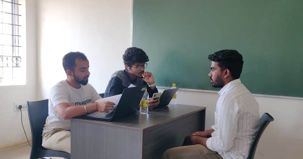 Jain College Hubli Placement Drive connect-to-Career photo 5