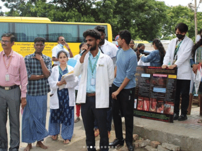 SRM Kattankulathur Dental College Kanchipuram Public Awareness Programmes photo 3