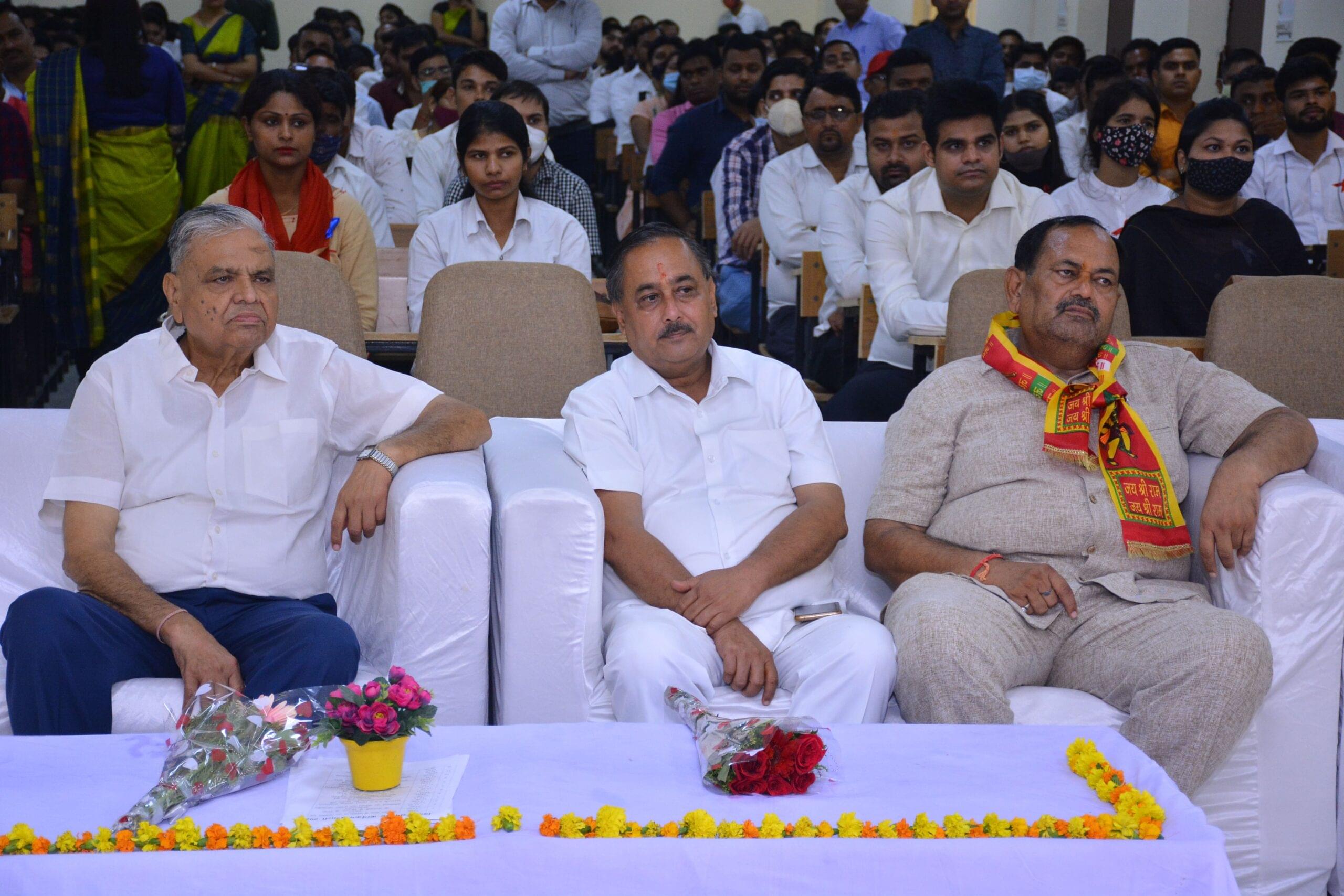 Shri Girraj Maharaj College Mathura Farewell photo 9