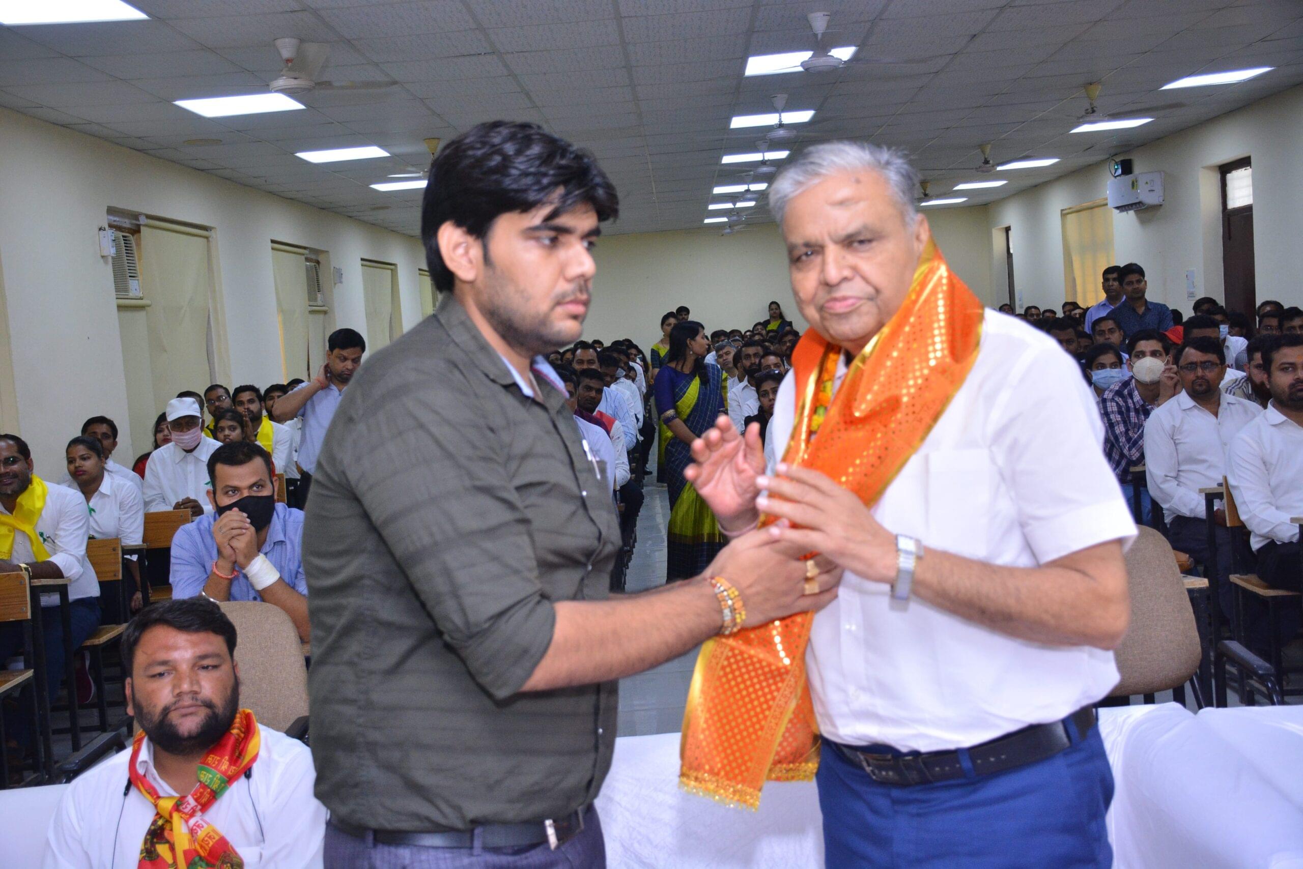 Shri Girraj Maharaj College Mathura Farewell photo 13