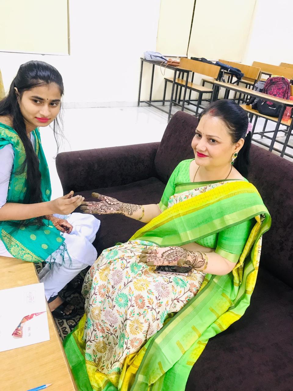 Shri Girraj Maharaj College Mathura Hariyali Teej Mahotsav photo 3