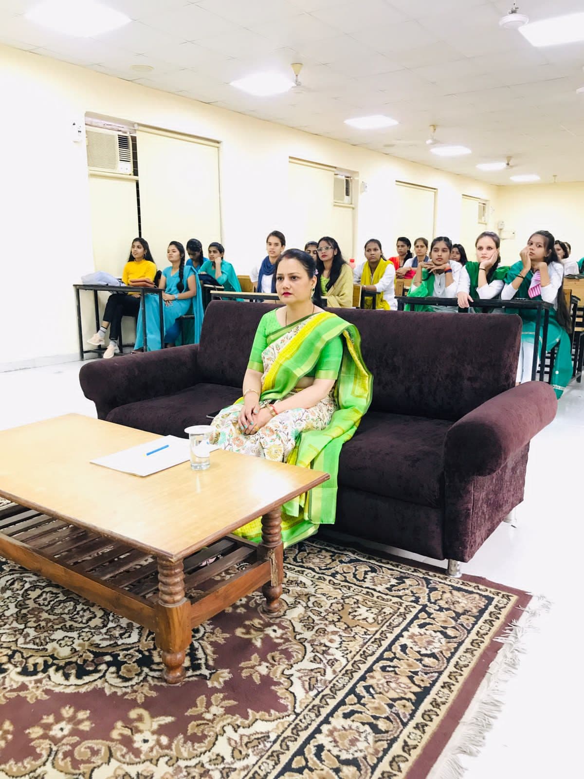 Shri Girraj Maharaj College Mathura Hariyali Teej Mahotsav photo 4