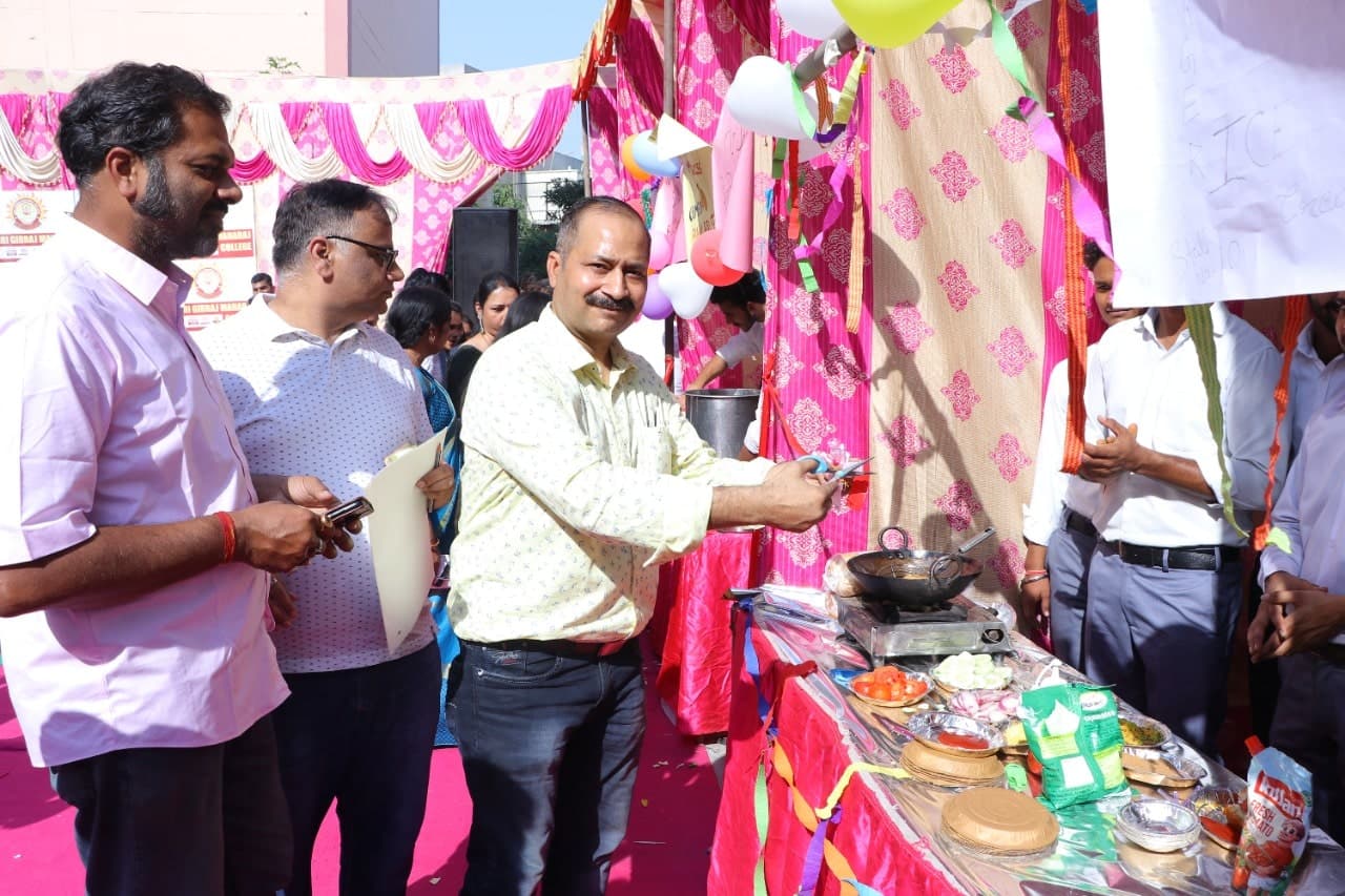 Shri Girraj Maharaj College Mathura Children Day photo 10