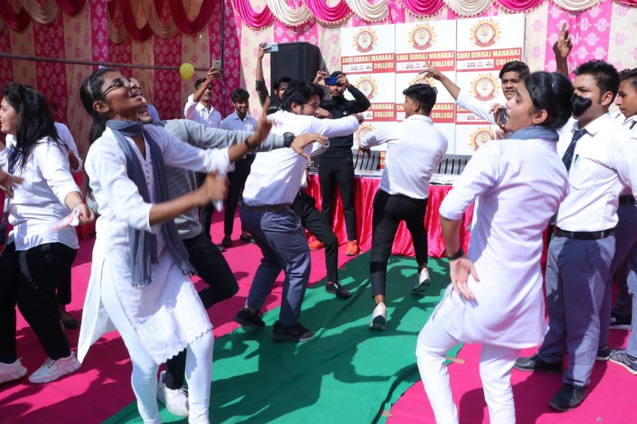 Shri Girraj Maharaj College Mathura Children Day photo 17