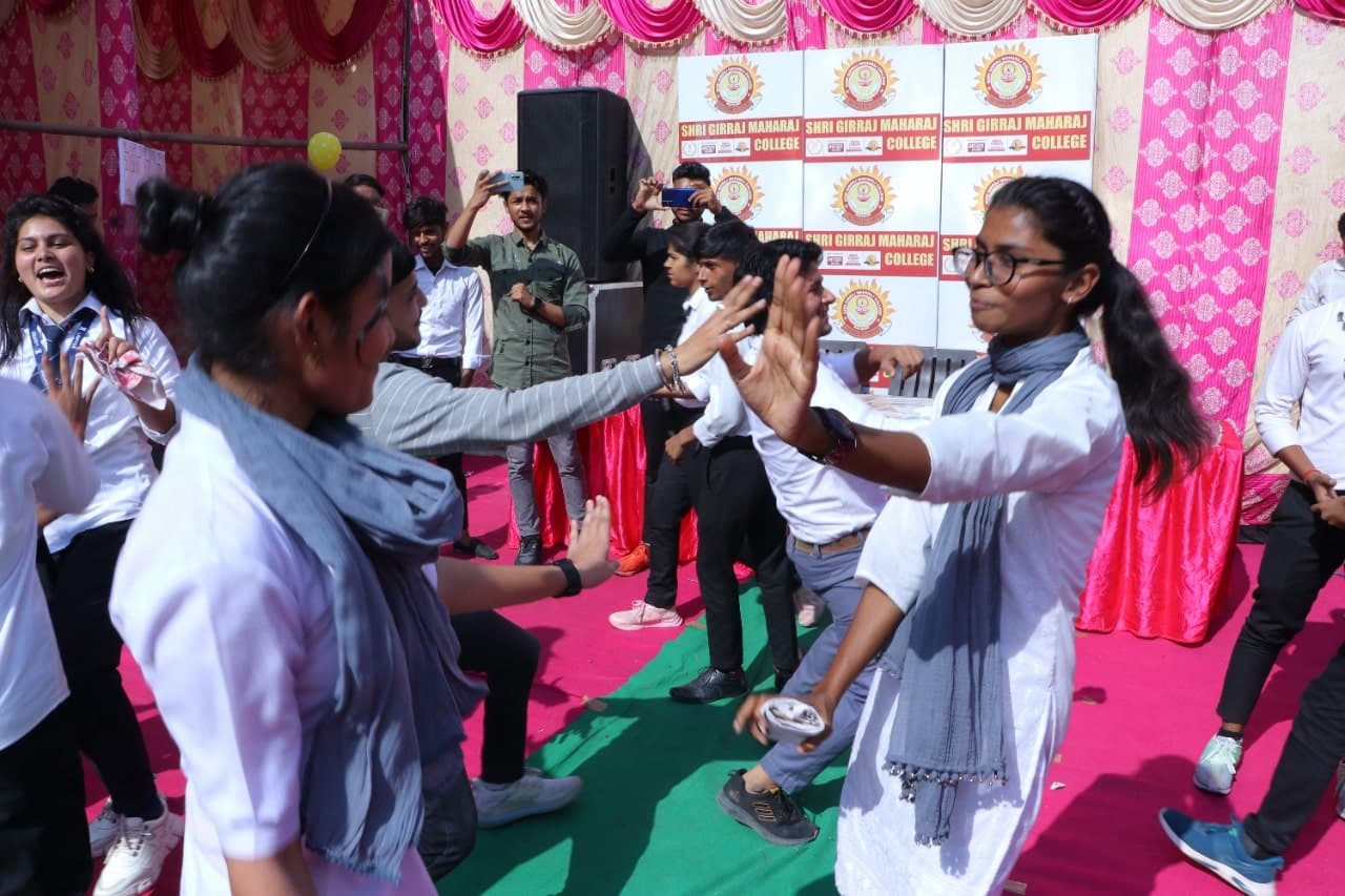 Shri Girraj Maharaj College Mathura Children Day photo 18