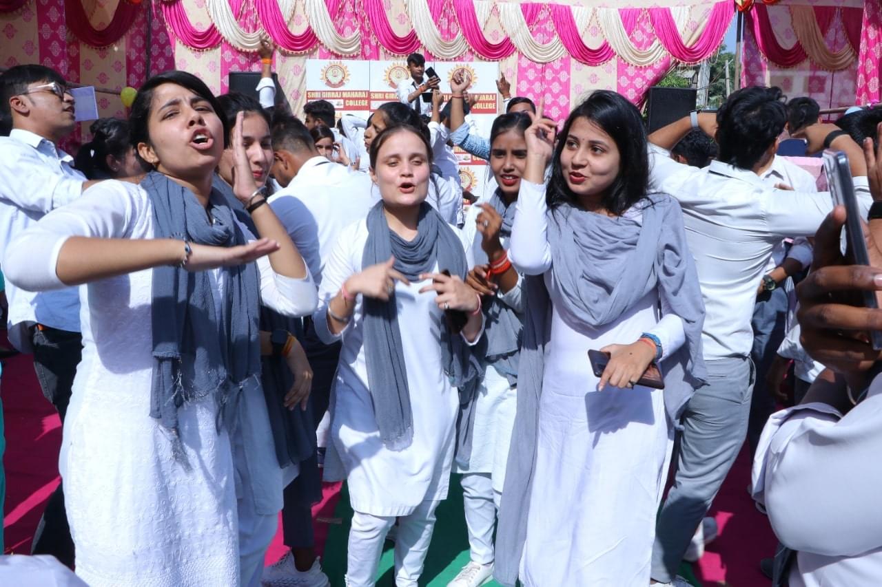 Shri Girraj Maharaj College Mathura Children Day photo 20