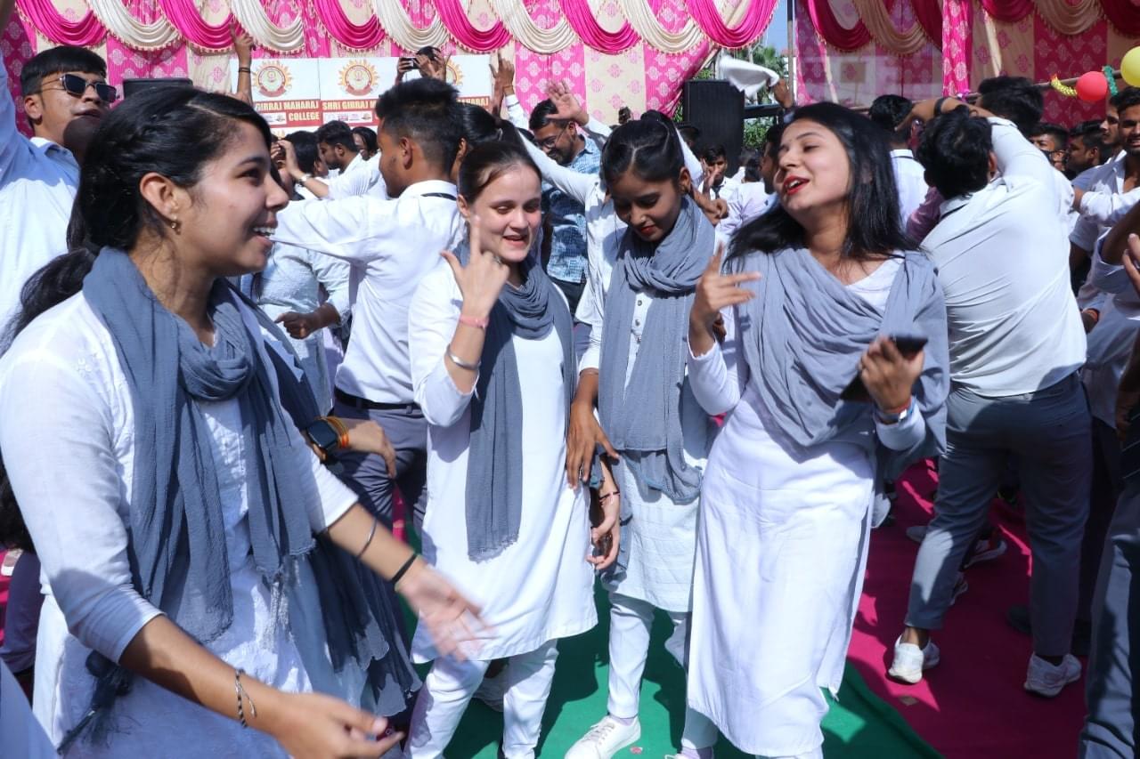 Shri Girraj Maharaj College Mathura Children Day photo 23